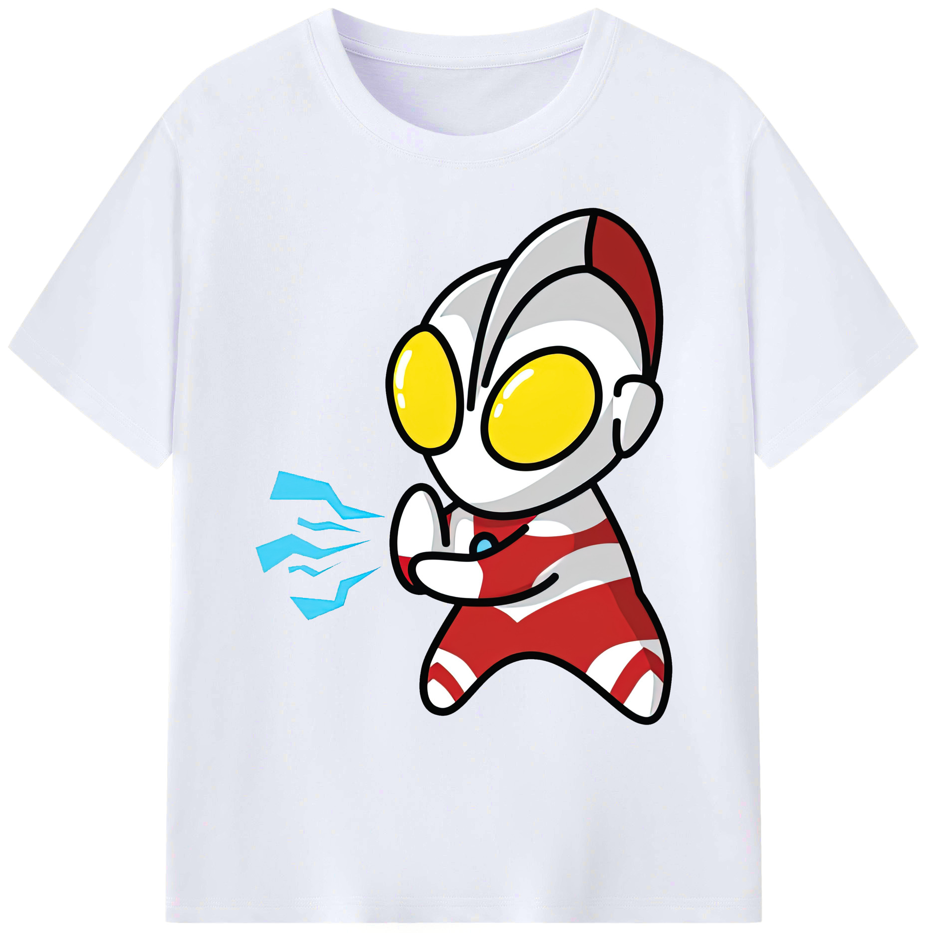 （画像用） ウルトラマン Ultraman 綿100％ メンズ半袖Tシャツ｜肌触りやわらか＆通気性