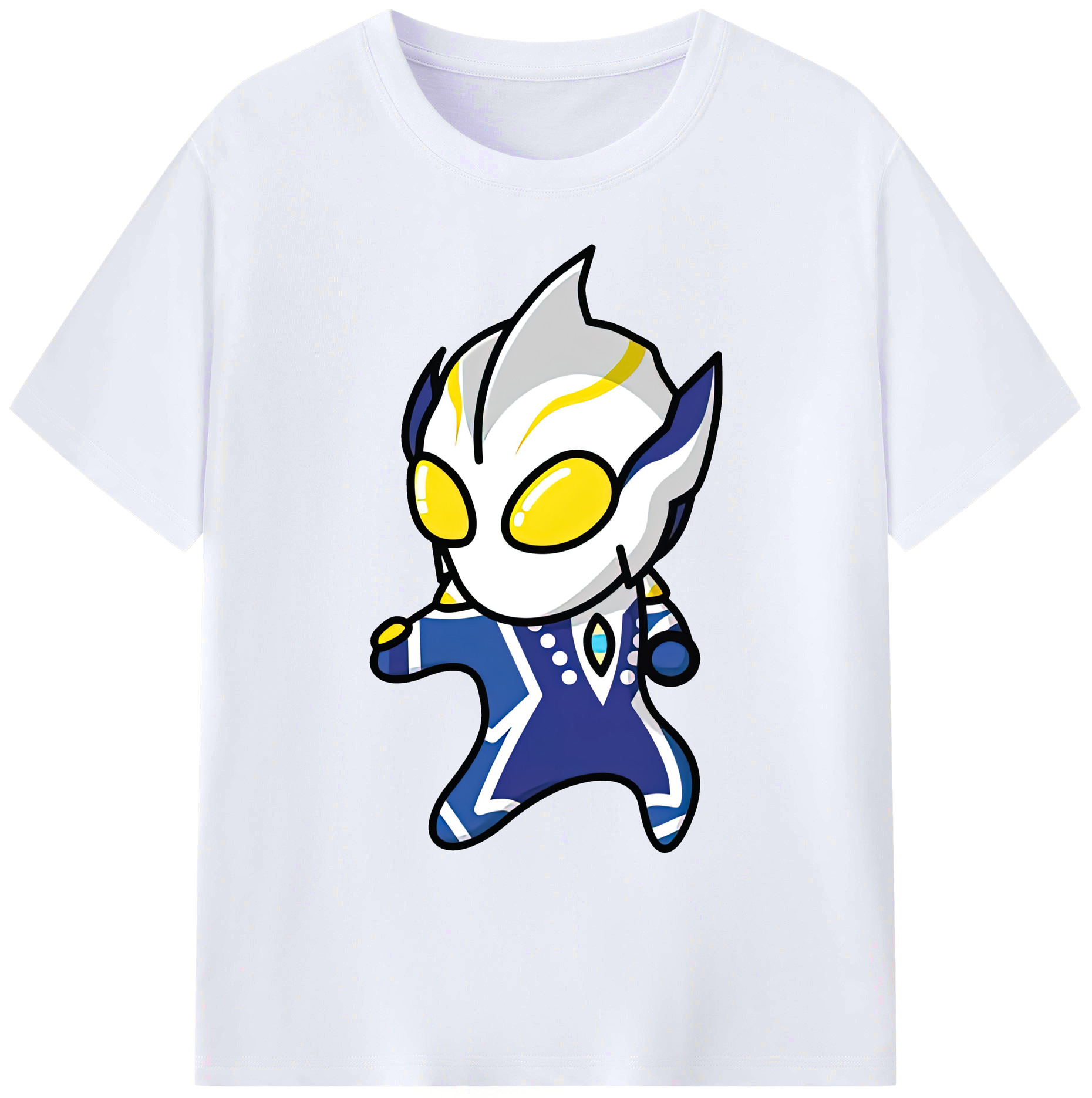 （画像用） ウルトラマン Ultraman 綿100％ メンズ半袖Tシャツ｜肌触りやわらか＆通気性