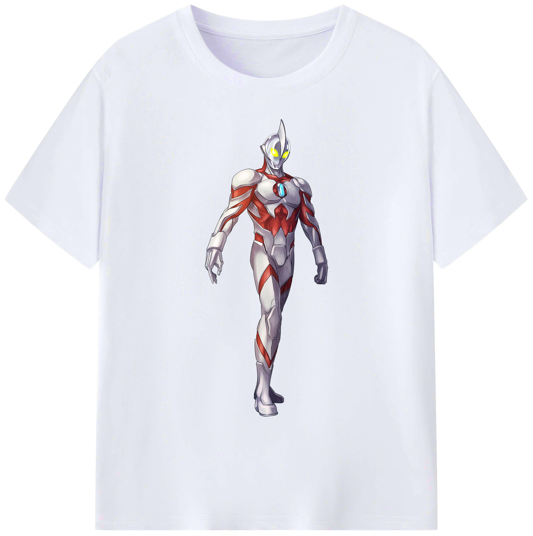 （画像用） ウルトラマン Ultraman 綿100％ メンズ半袖Tシャツ｜肌触りやわらか＆通気性