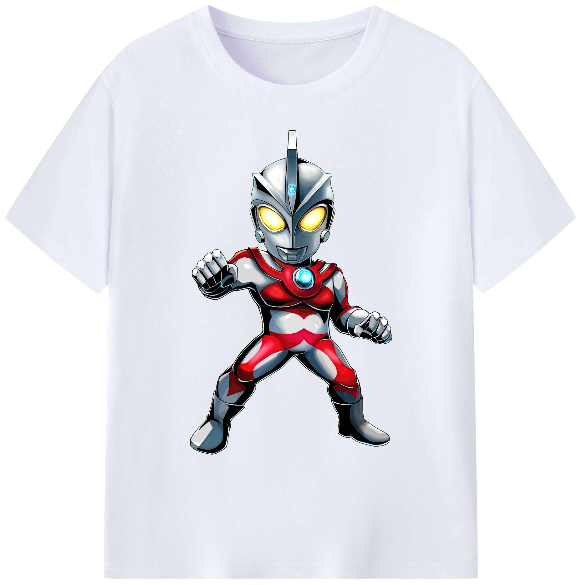 （画像用） ウルトラマン Ultraman 綿100％ メンズ半袖Tシャツ｜肌触りやわらか＆通気性