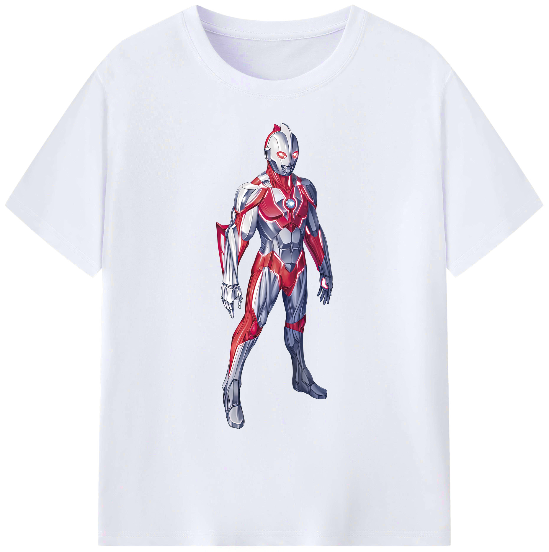 （画像用） ウルトラマン Ultraman 綿100％ メンズ半袖Tシャツ｜肌触りやわらか＆通気性