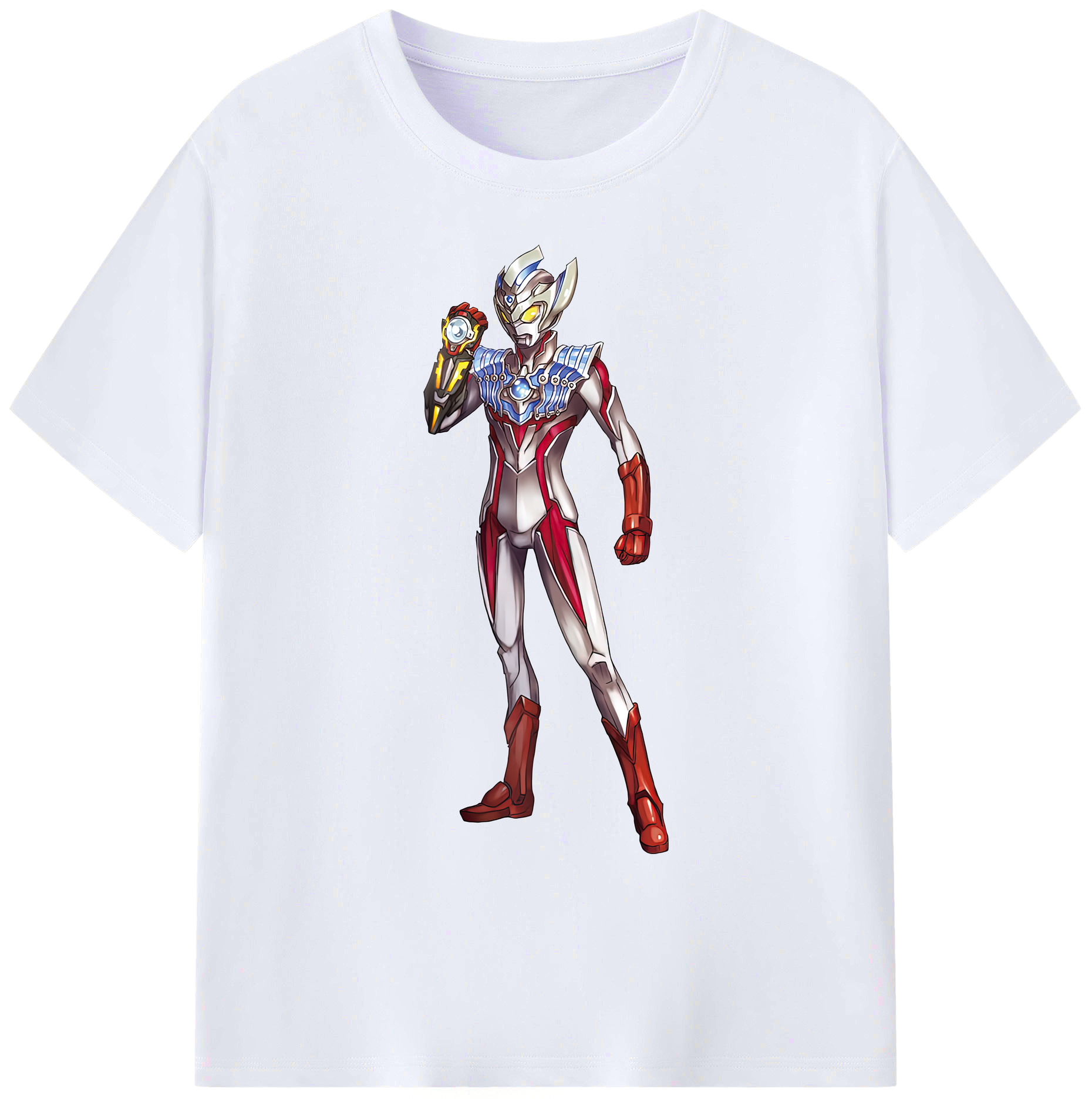 （画像用） ウルトラマン Ultraman 綿100％ メンズ半袖Tシャツ｜肌触りやわらか＆通気性