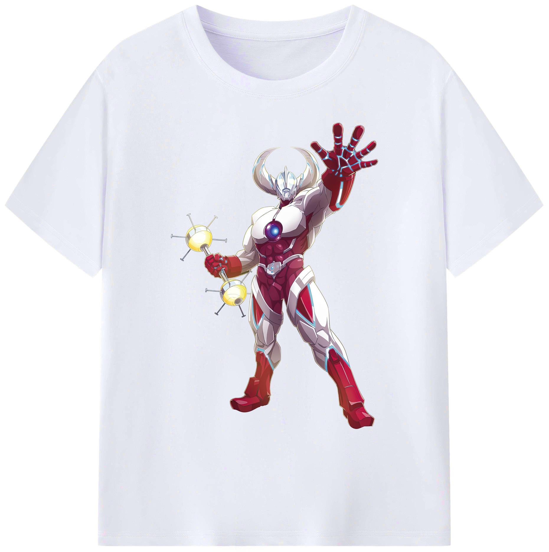 （画像用） ウルトラマン Ultraman 綿100％ メンズ半袖Tシャツ｜肌触りやわらか＆通気性