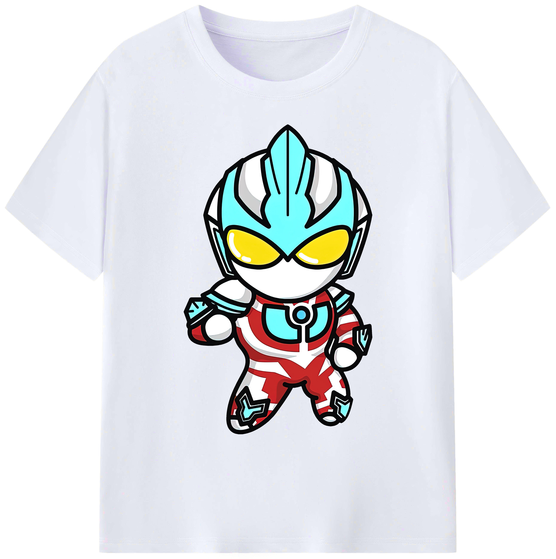 （画像用） ウルトラマン Ultraman 綿100％ メンズ半袖Tシャツ｜肌触りやわらか＆通気性