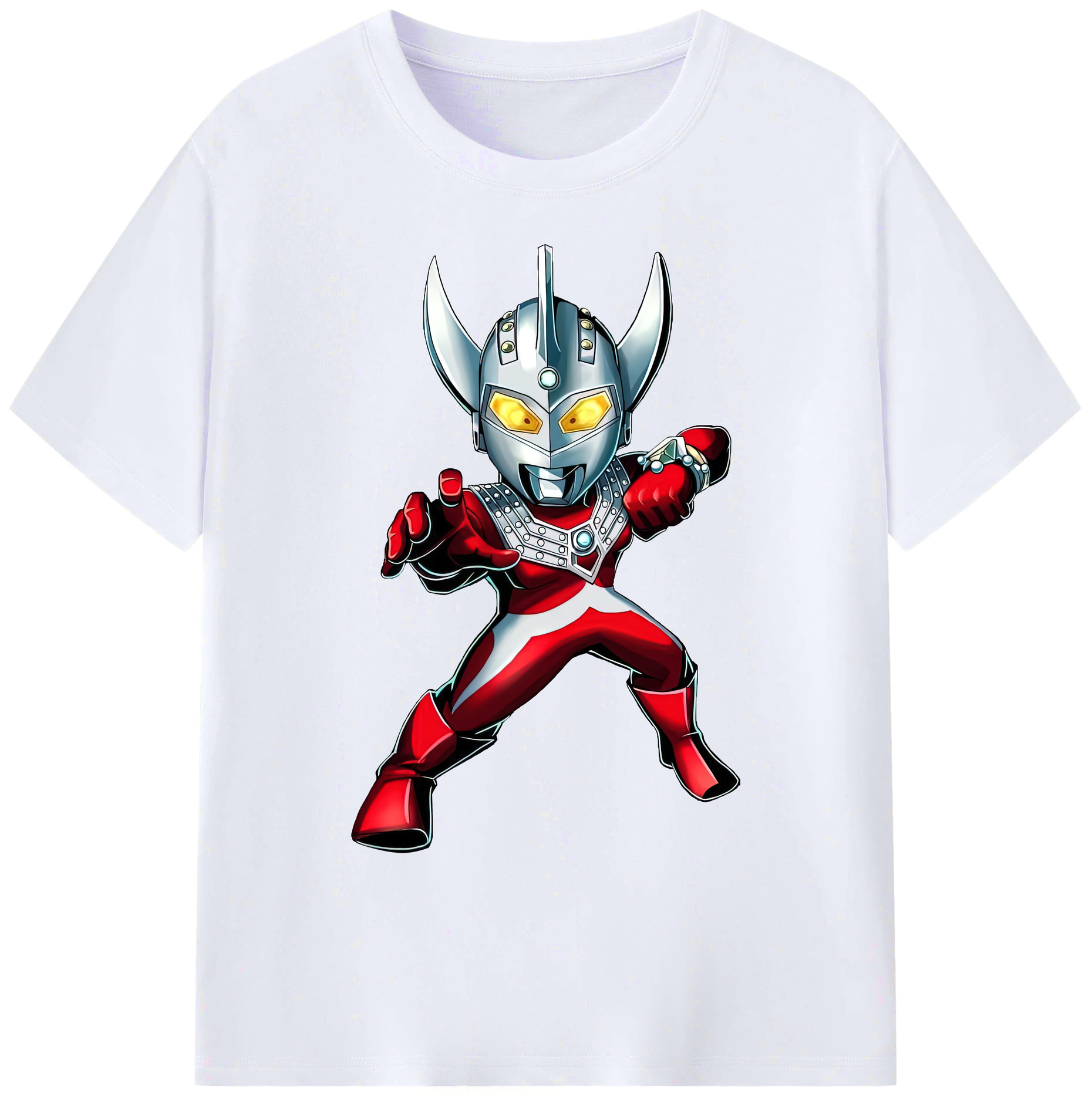 （画像用） ウルトラマン Ultraman 綿100％ メンズ半袖Tシャツ｜肌触りやわらか＆通気性