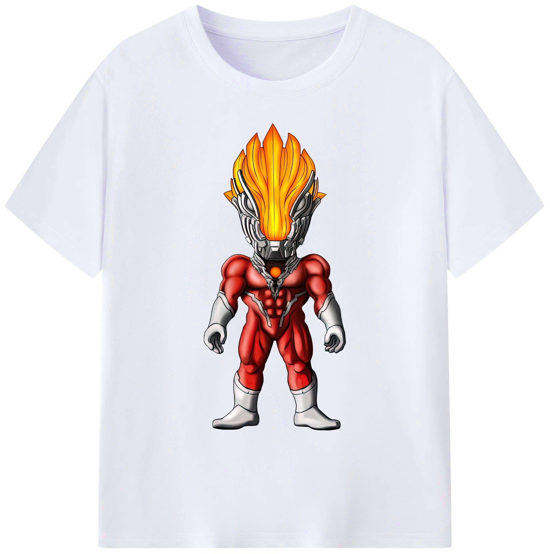 （画像用） ウルトラマン Ultraman 綿100％ メンズ半袖Tシャツ｜肌触りやわらか＆通気性
