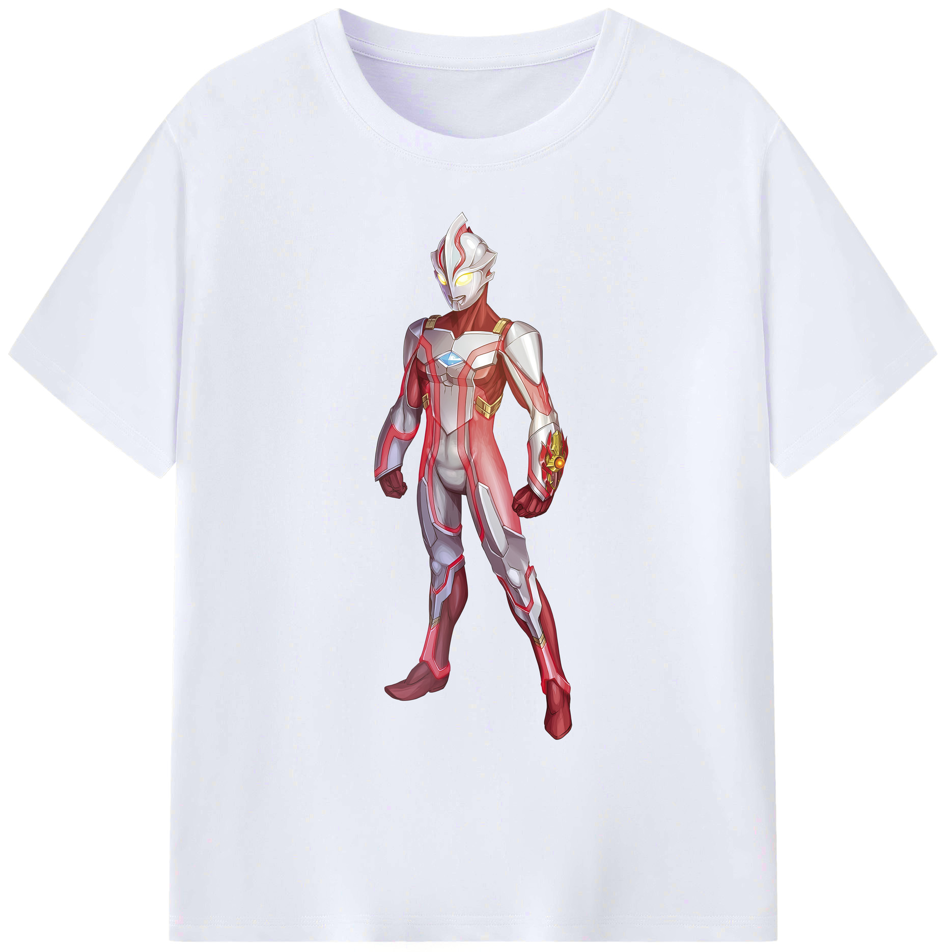 （画像用） ウルトラマン Ultraman 綿100％ メンズ半袖Tシャツ｜肌触りやわらか＆通気性