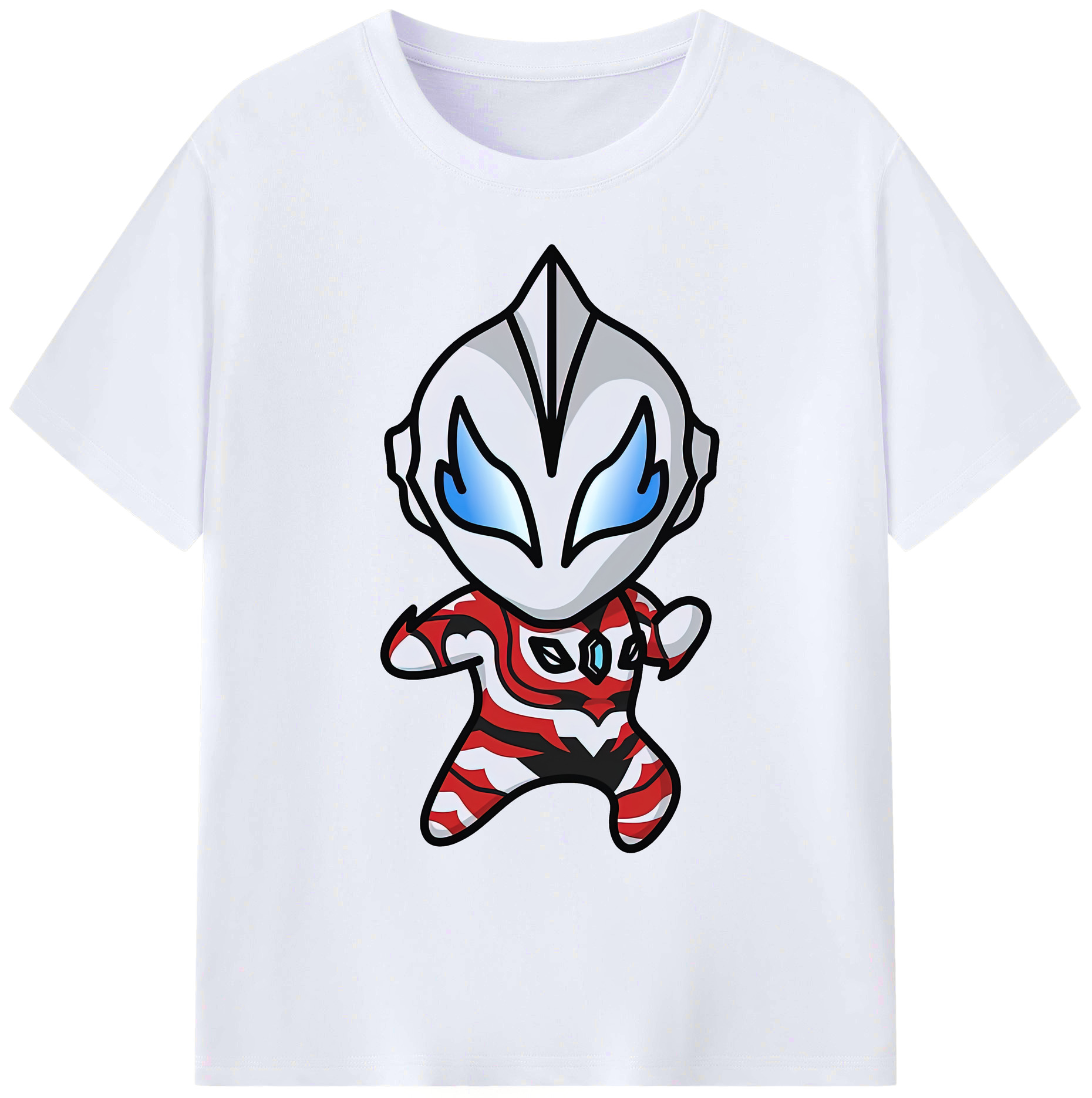 （画像用） ウルトラマン Ultraman 綿100％ メンズ半袖Tシャツ｜肌触りやわらか＆通気性
