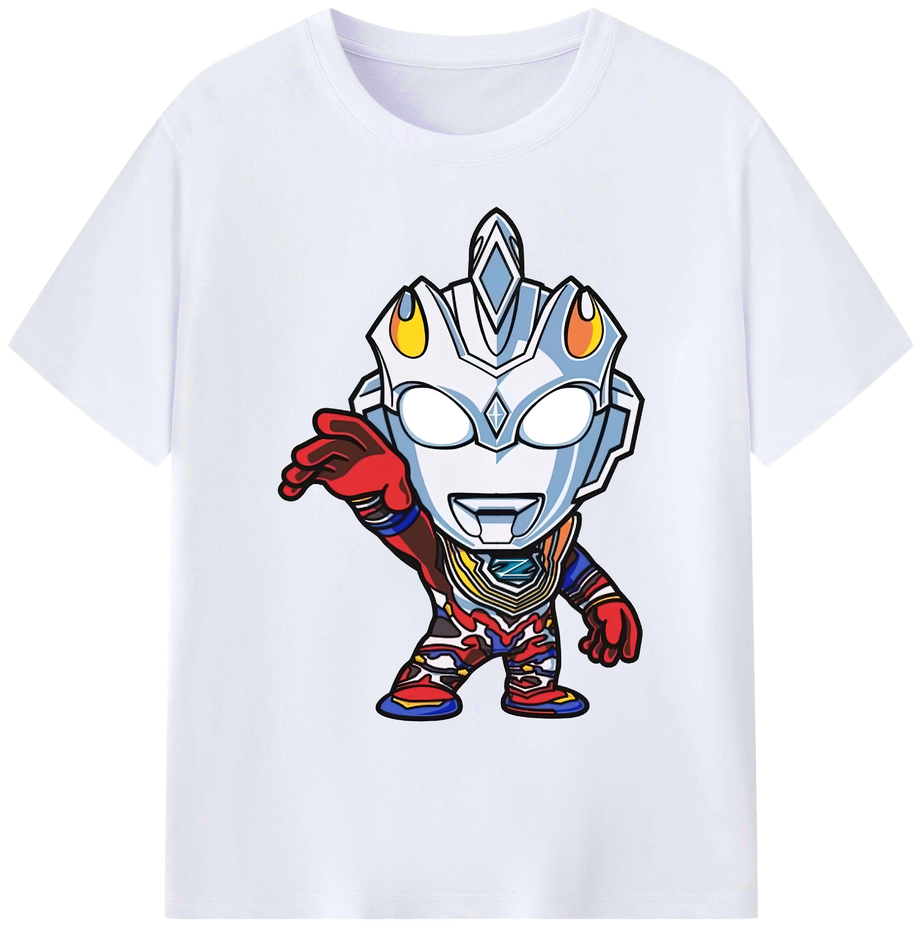 （画像用） ウルトラマン Ultraman 綿100％ メンズ半袖Tシャツ｜肌触りやわらか＆通気性