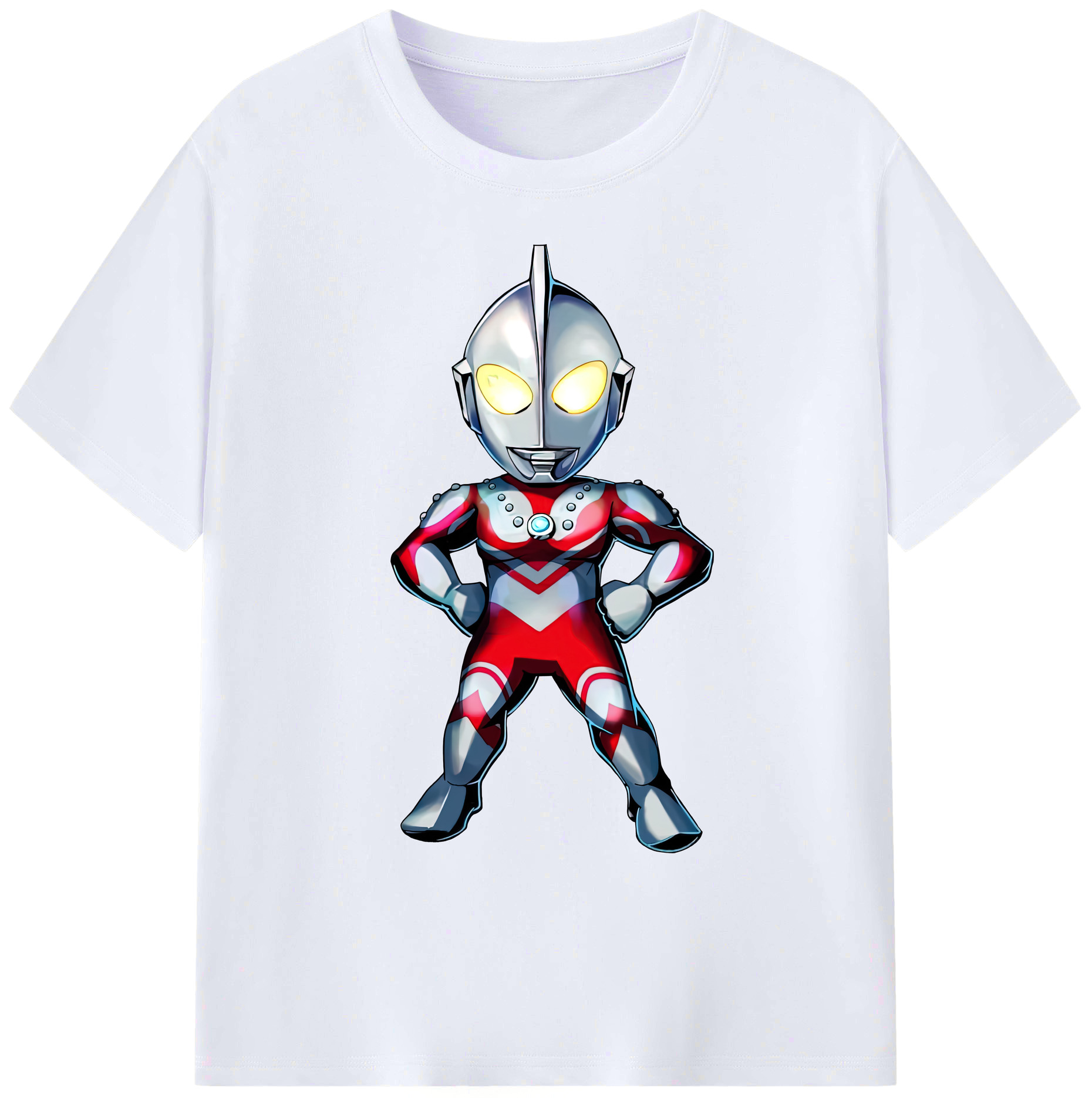 （画像用） ウルトラマン Ultraman 綿100％ メンズ半袖Tシャツ｜肌触りやわらか＆通気性