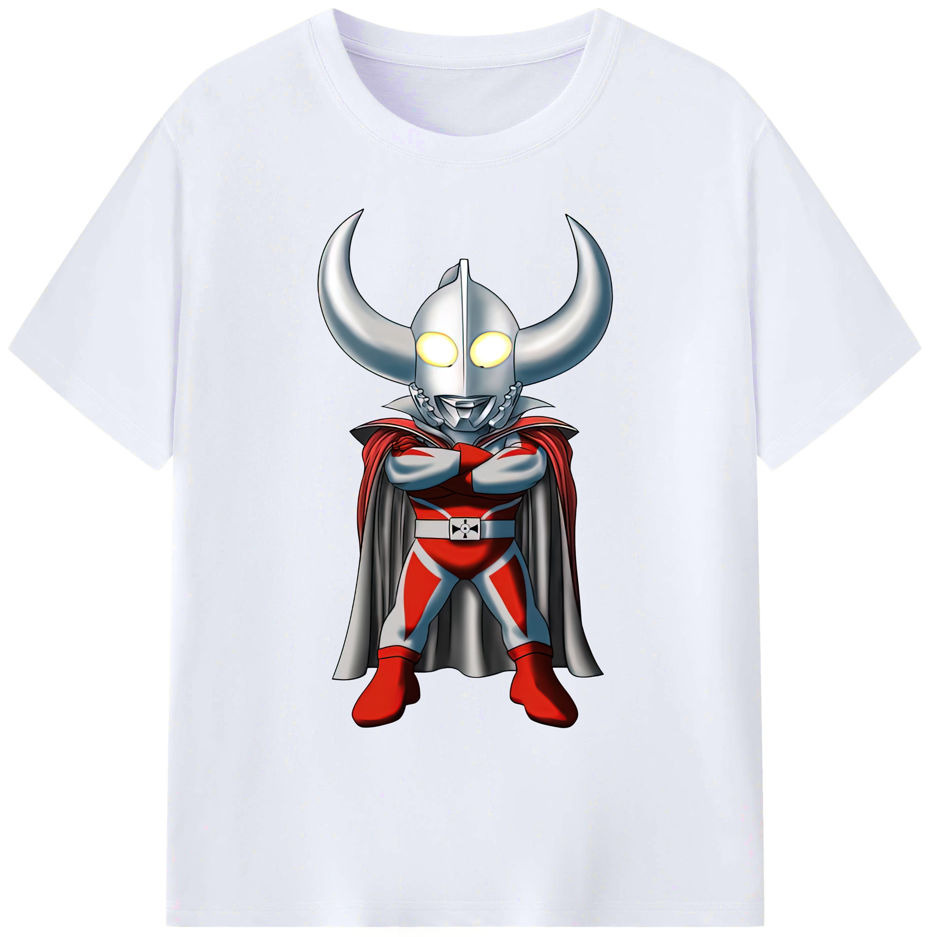 （画像用） ウルトラマン Ultraman 綿100％ メンズ半袖Tシャツ｜肌触りやわらか＆通気性