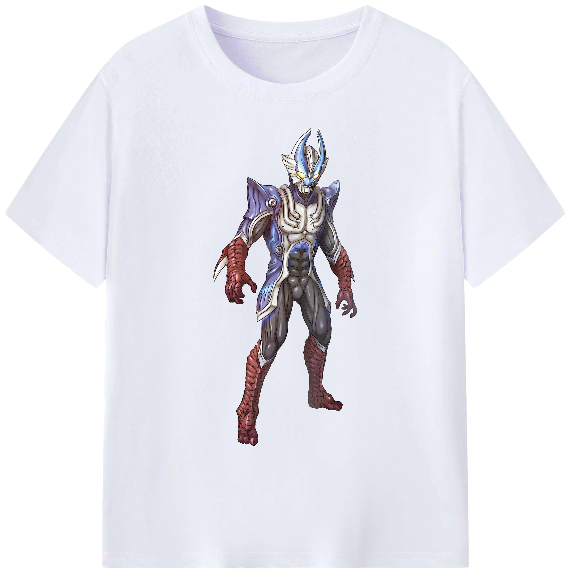 （画像用） ウルトラマン Ultraman 綿100％ メンズ半袖Tシャツ｜肌触りやわらか＆通気性