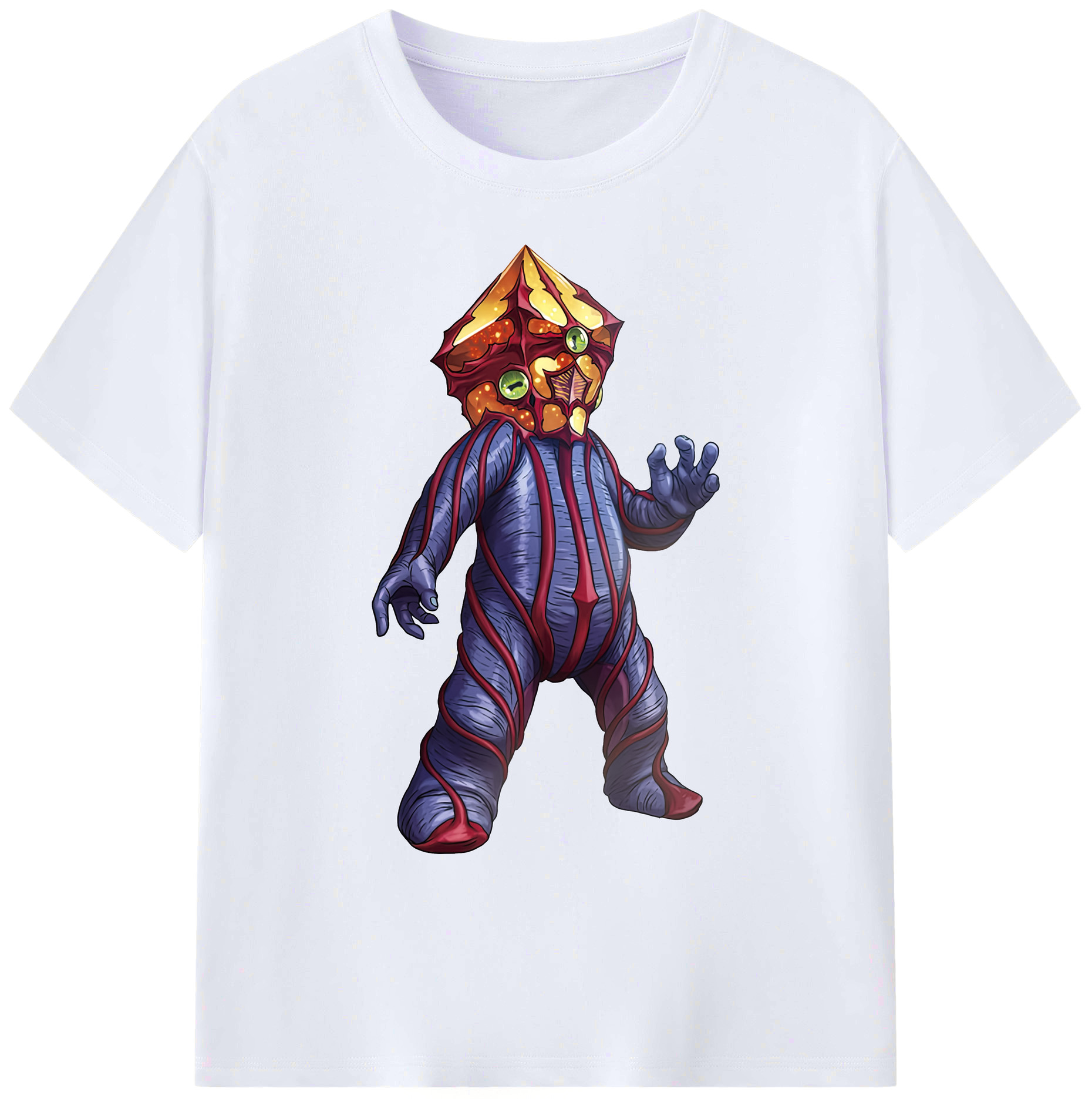 （画像用） ウルトラマン Ultraman 綿100％ メンズ半袖Tシャツ｜肌触りやわらか＆通気性