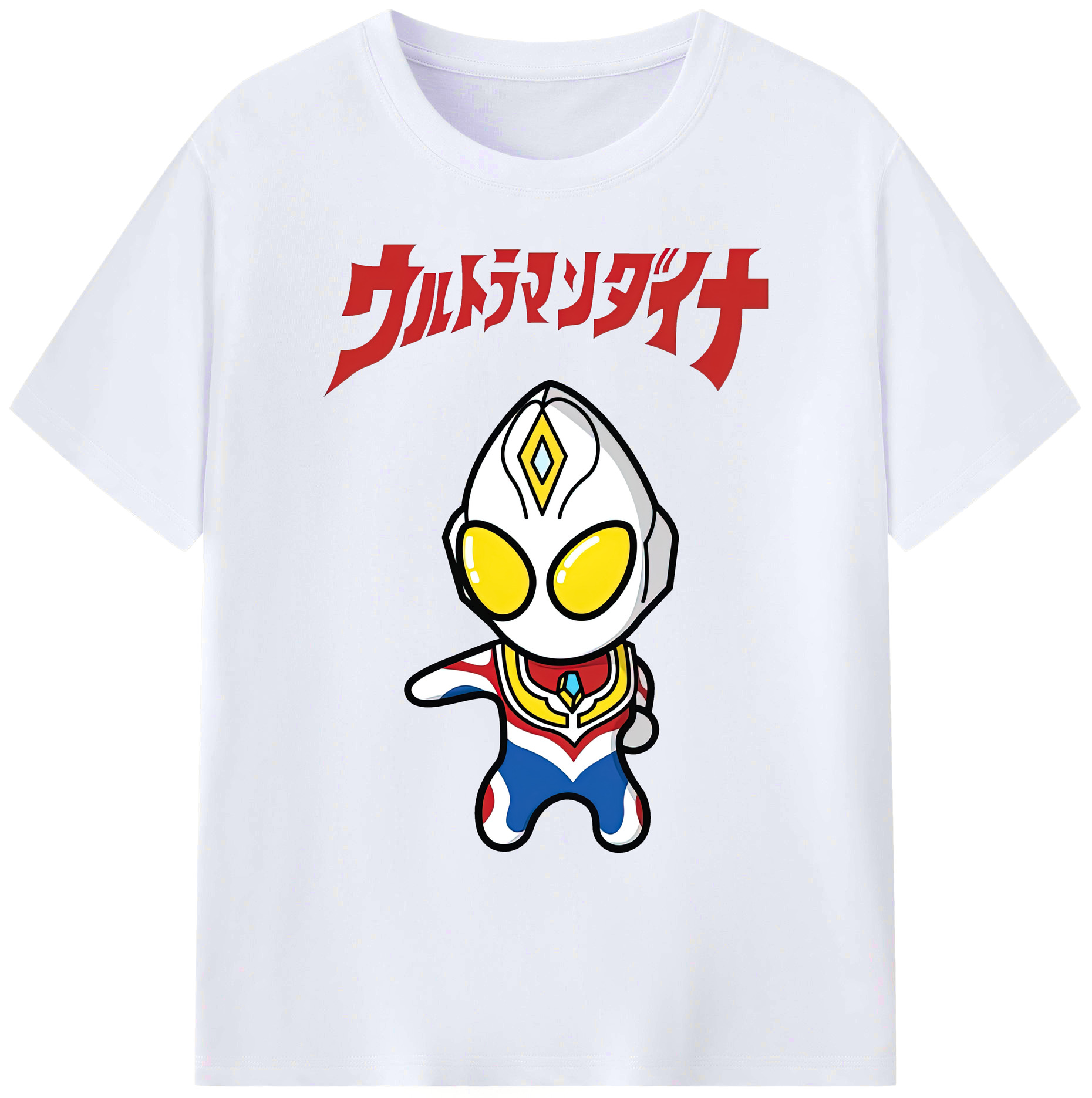 （画像用） ウルトラマン Ultraman 綿100％ メンズ半袖Tシャツ｜肌触りやわらか＆通気性