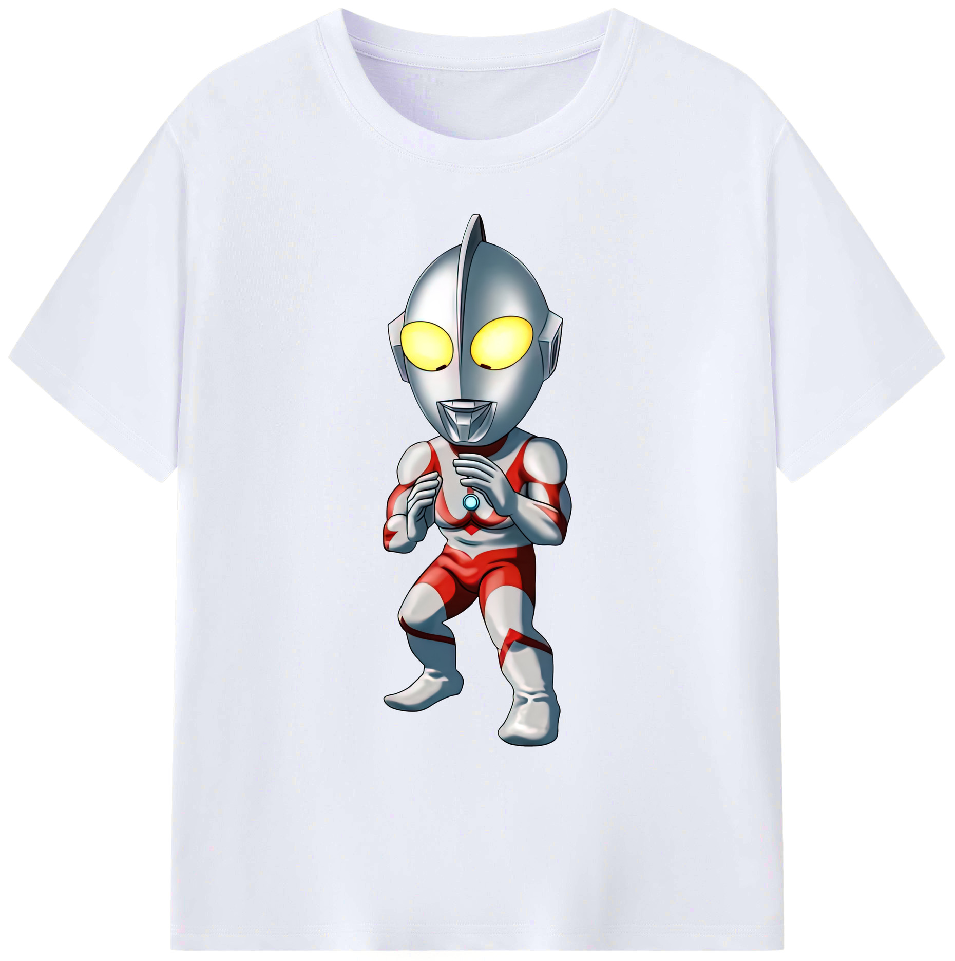 （画像用） ウルトラマン Ultraman 綿100％ メンズ半袖Tシャツ｜肌触りやわらか＆通気性