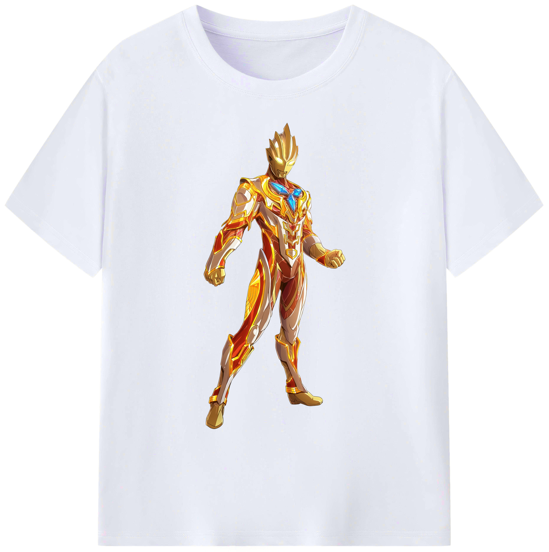 （画像用） ウルトラマン Ultraman 綿100％ メンズ半袖Tシャツ｜肌触りやわらか＆通気性