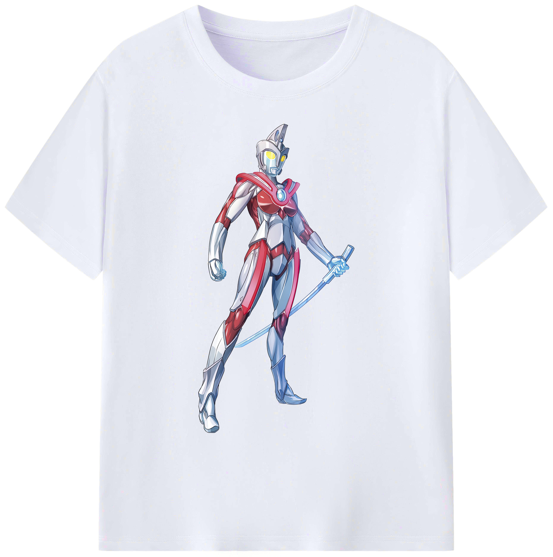 （画像用） ウルトラマン Ultraman 綿100％ メンズ半袖Tシャツ｜肌触りやわらか＆通気性
