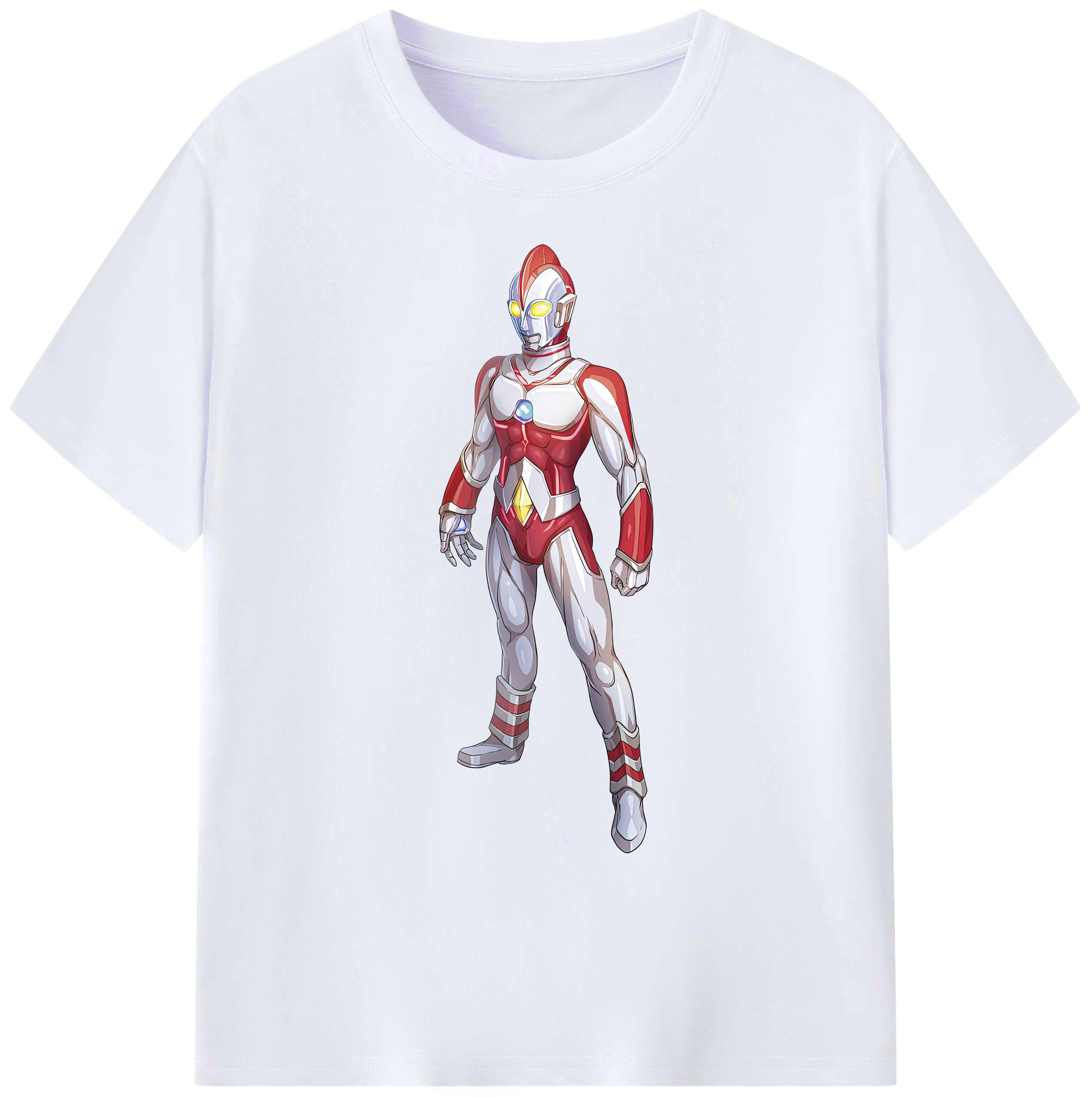 （画像用） ウルトラマン Ultraman 綿100％ メンズ半袖Tシャツ｜肌触りやわらか＆通気性