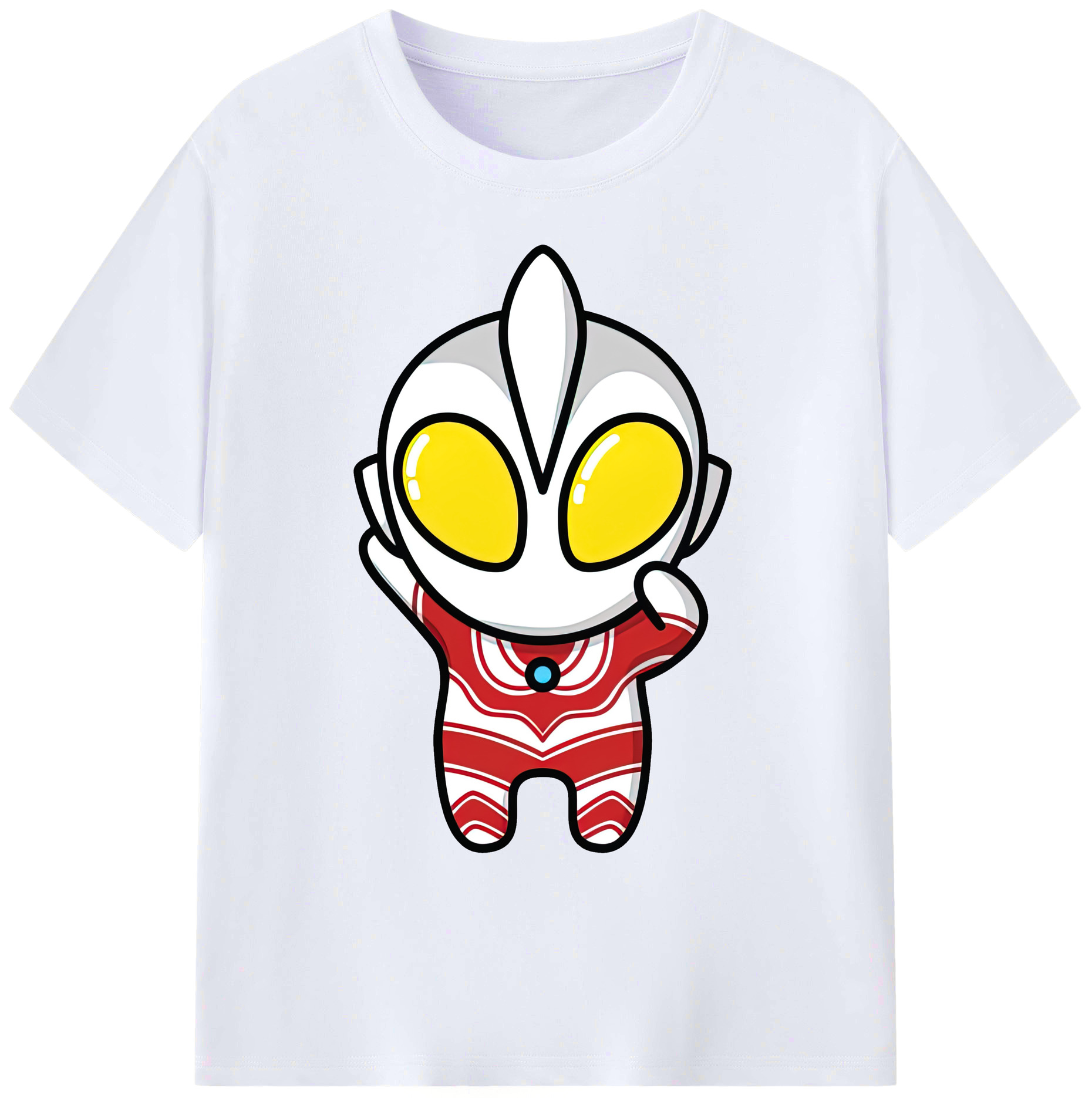 （画像用） ウルトラマン Ultraman 綿100％ メンズ半袖Tシャツ｜肌触りやわらか＆通気性