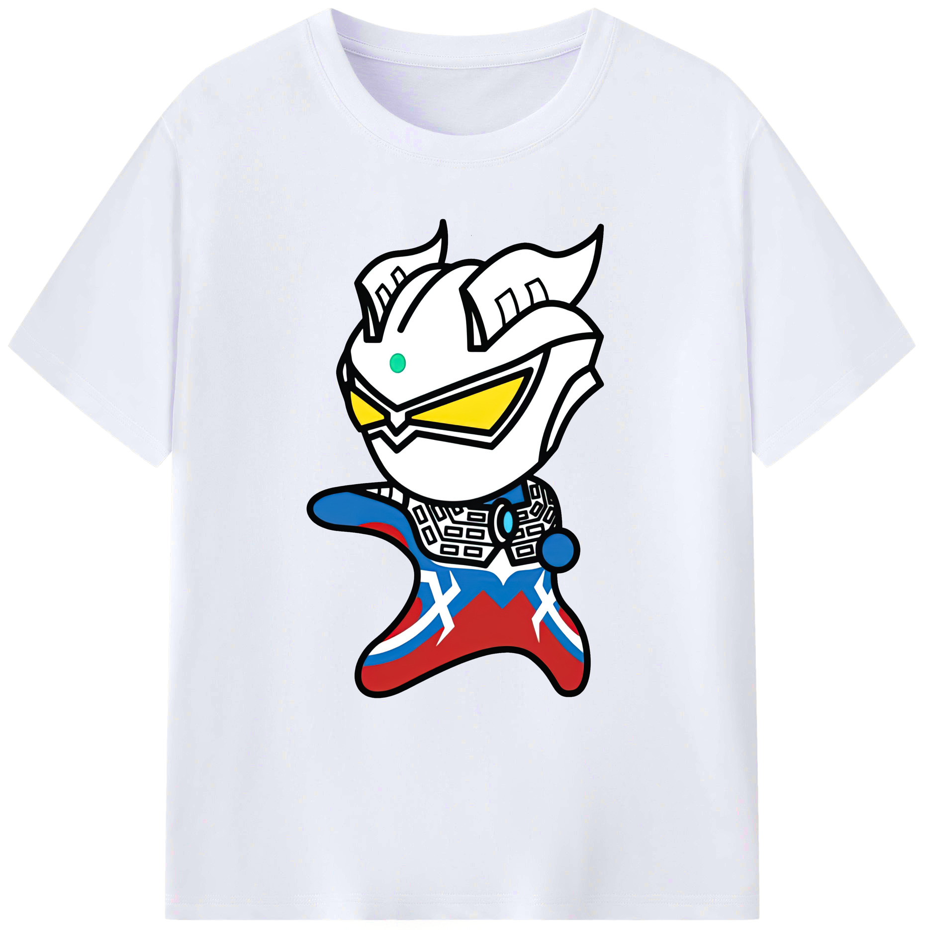 （画像用） ウルトラマン Ultraman 綿100％ メンズ半袖Tシャツ｜肌触りやわらか＆通気性