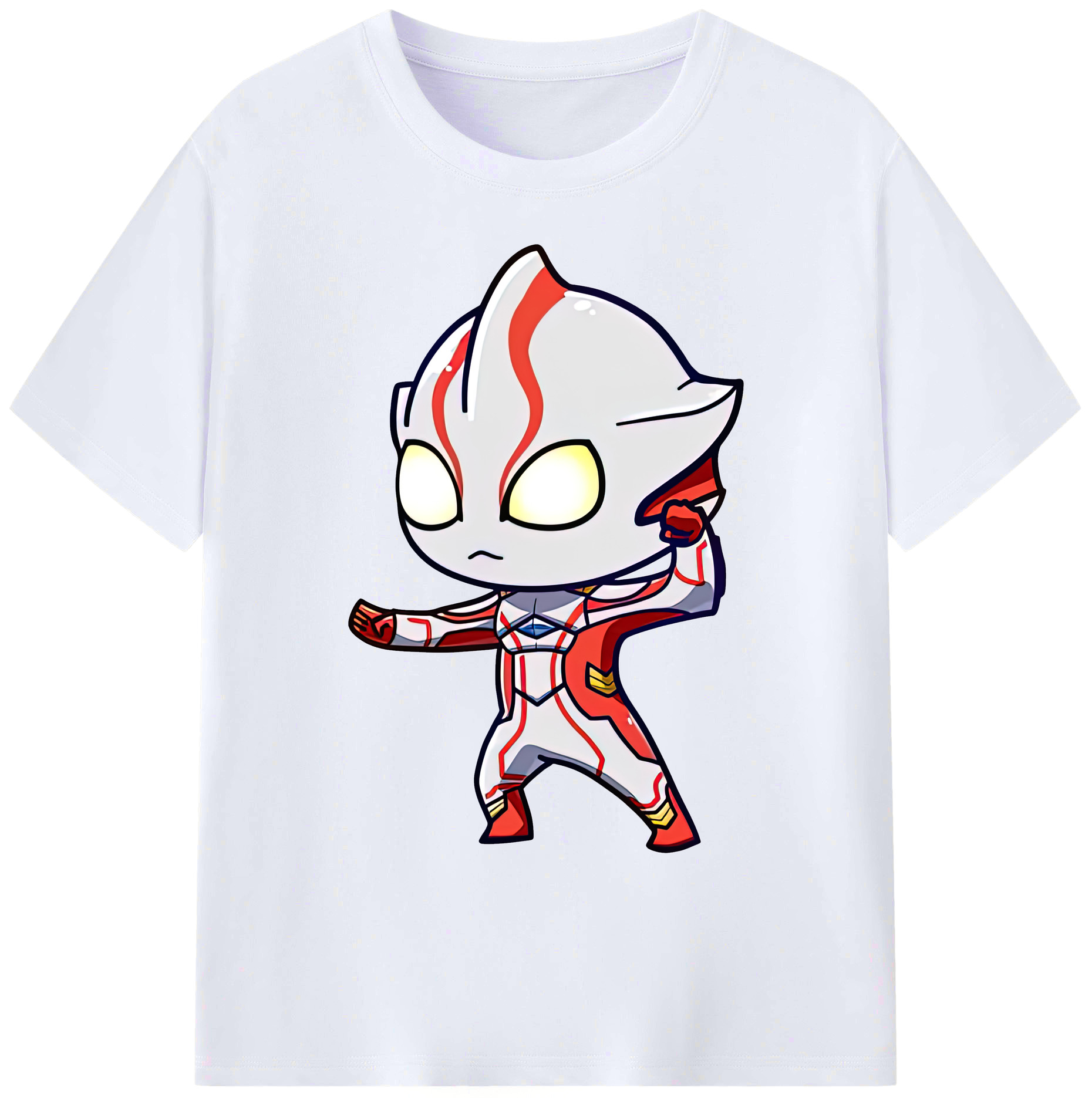 （画像用） ウルトラマン Ultraman 綿100％ メンズ半袖Tシャツ｜肌触りやわらか＆通気性