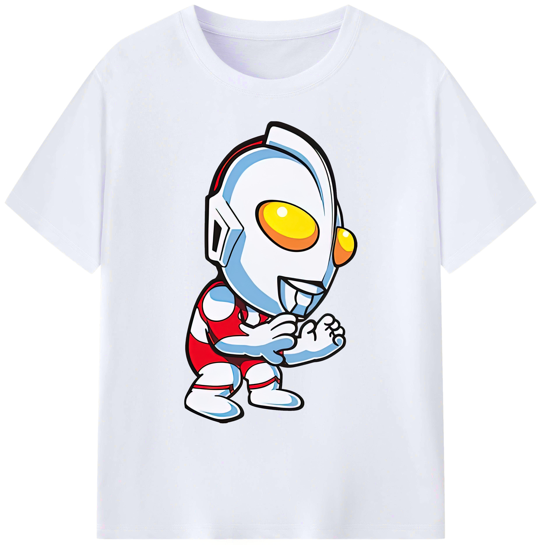 （画像用） ウルトラマン Ultraman 綿100％ メンズ半袖Tシャツ｜肌触りやわらか＆通気性