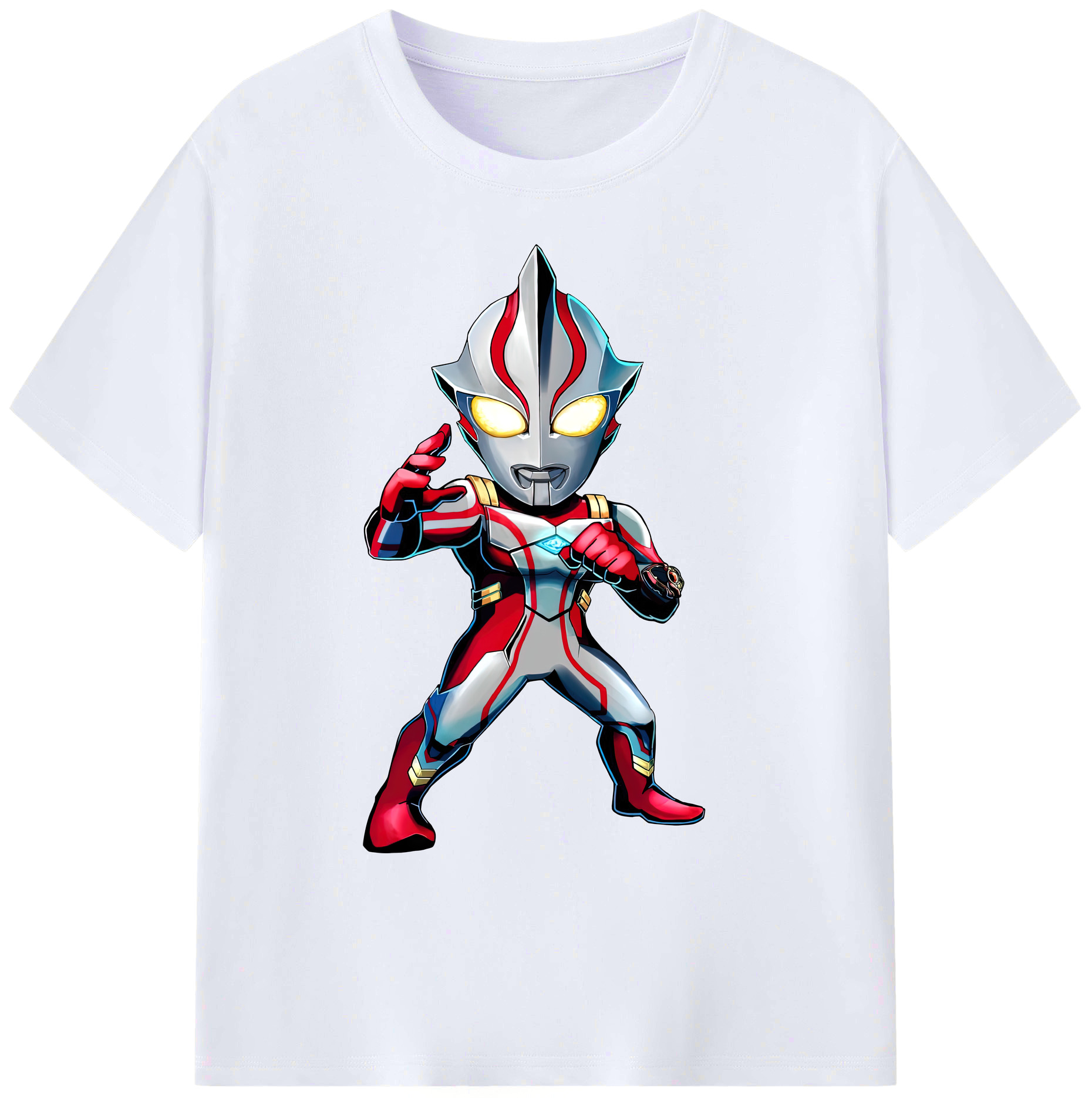 （画像用） ウルトラマン Ultraman 綿100％ メンズ半袖Tシャツ｜肌触りやわらか＆通気性