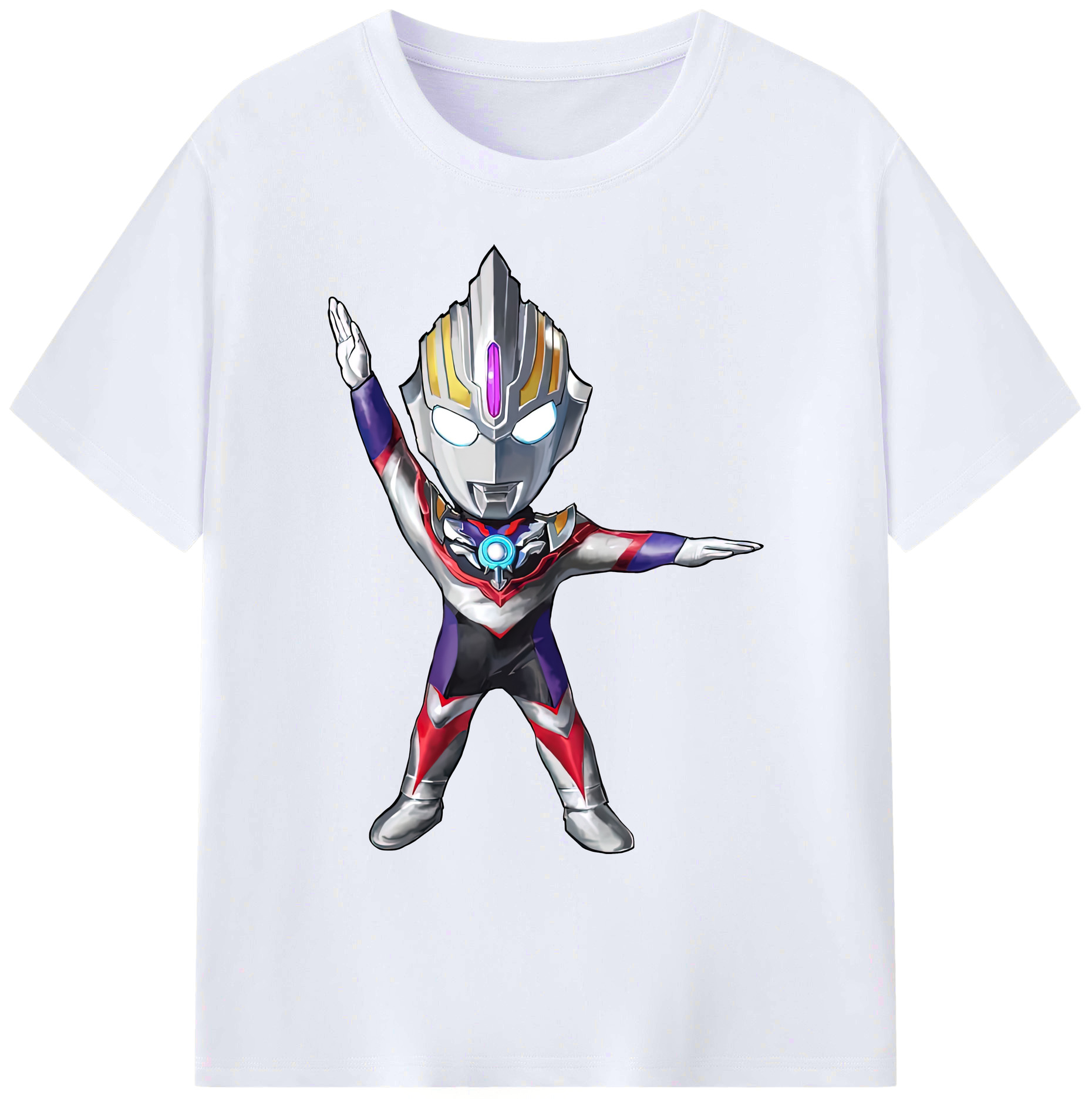 （画像用） ウルトラマン Ultraman 綿100％ メンズ半袖Tシャツ｜肌触りやわらか＆通気性