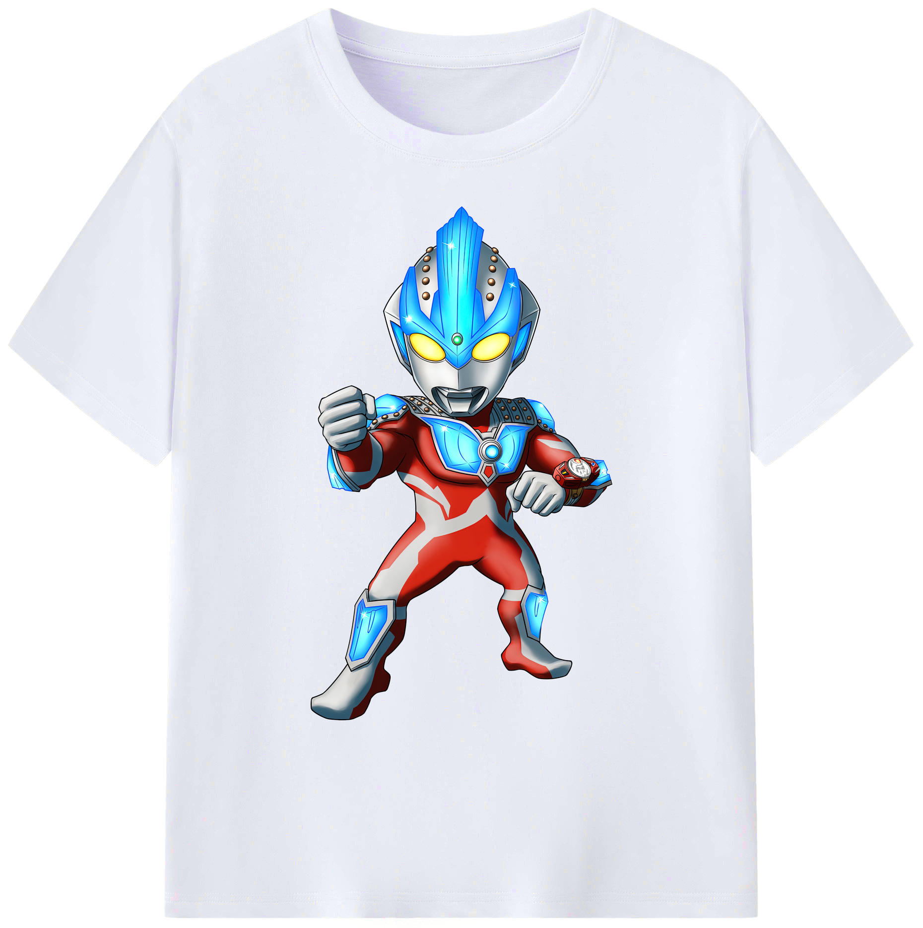 （画像用） ウルトラマン Ultraman 綿100％ メンズ半袖Tシャツ｜肌触りやわらか＆通気性