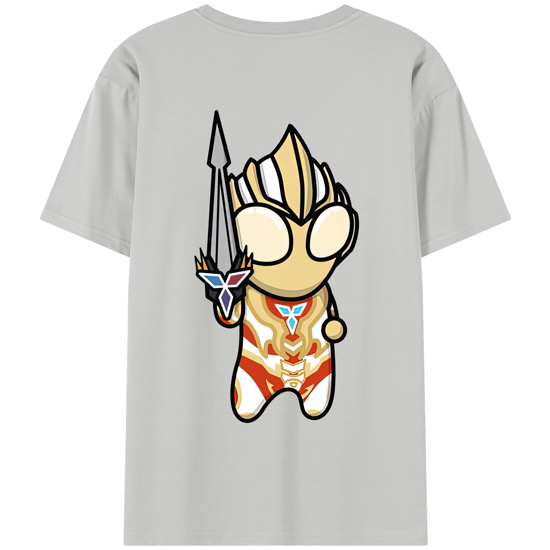 （画像用） ウルトラマン Ultraman レディース半袖Tシャツ(バックプリント)