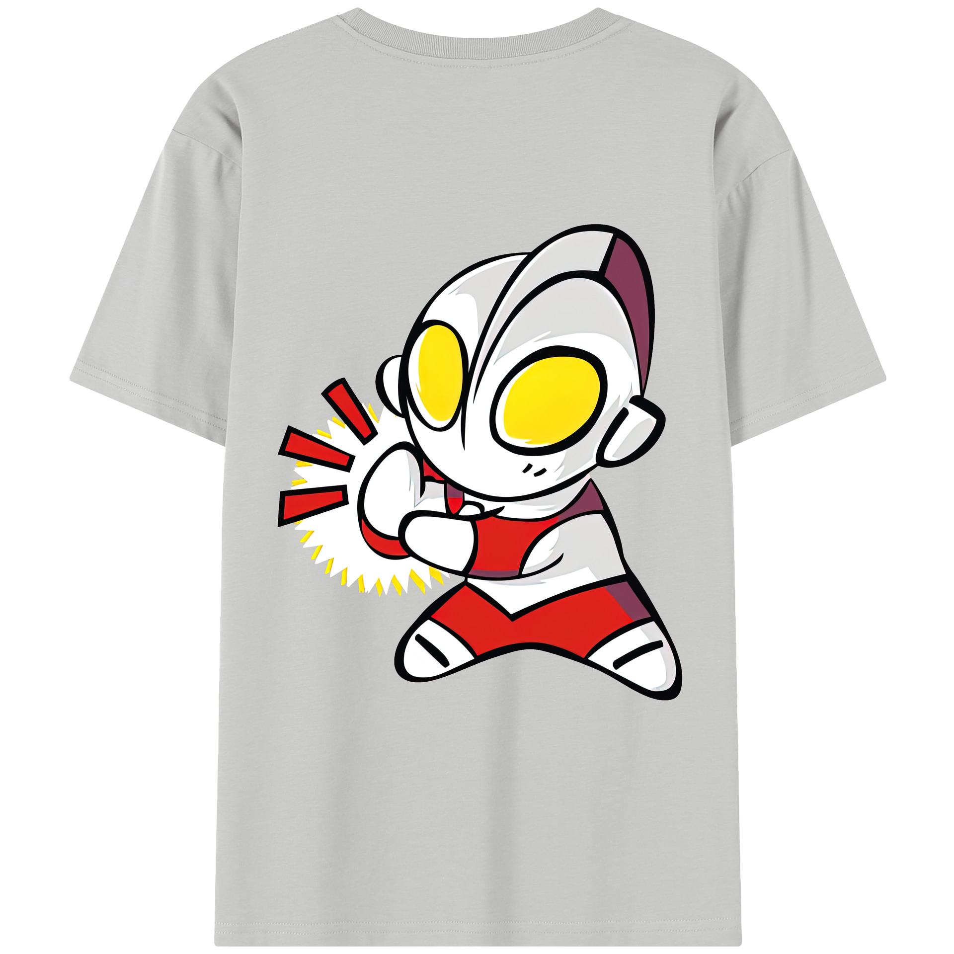 （画像用） ウルトラマン Ultraman レディース半袖Tシャツ(バックプリント)