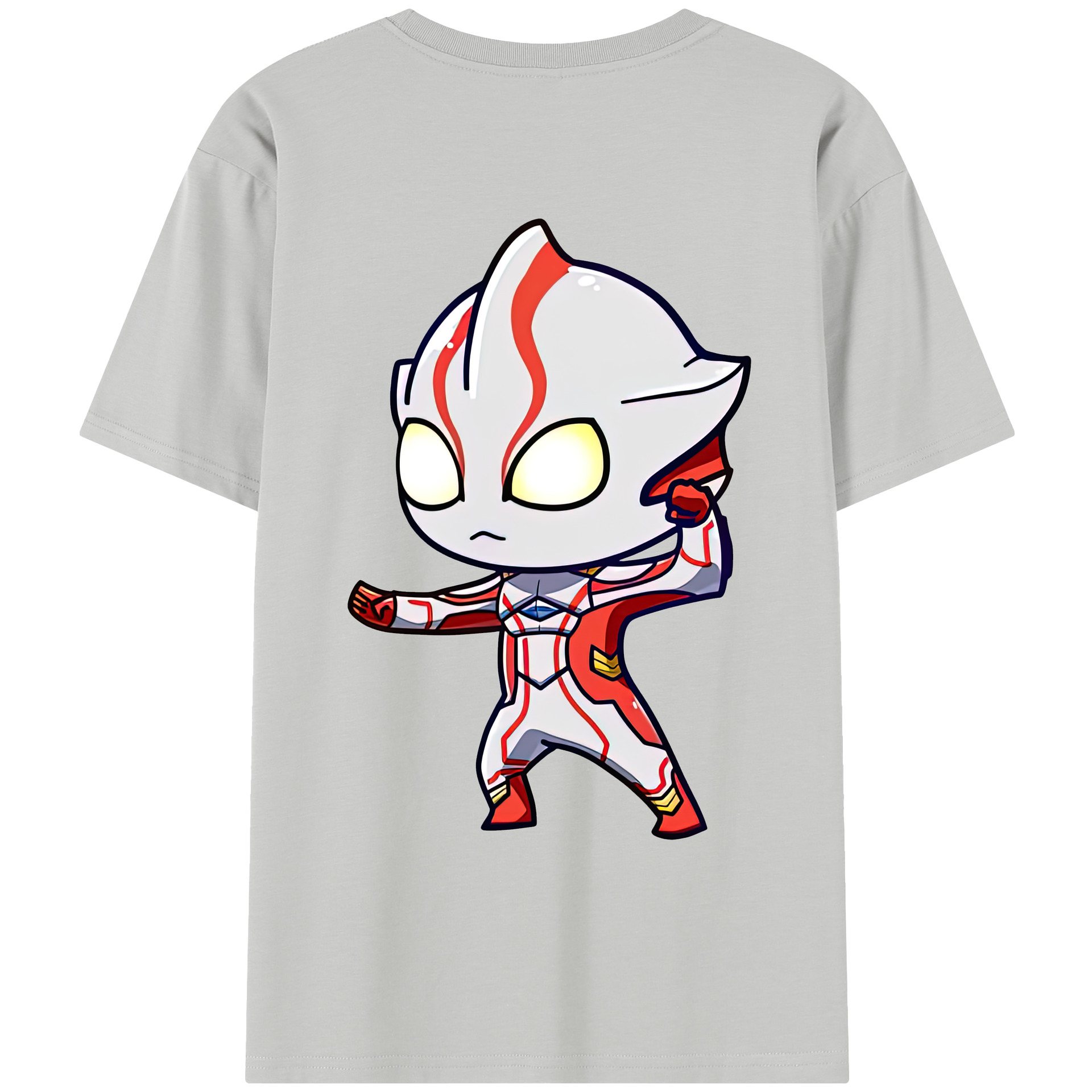 （画像用） ウルトラマン Ultraman レディース半袖Tシャツ(バックプリント)