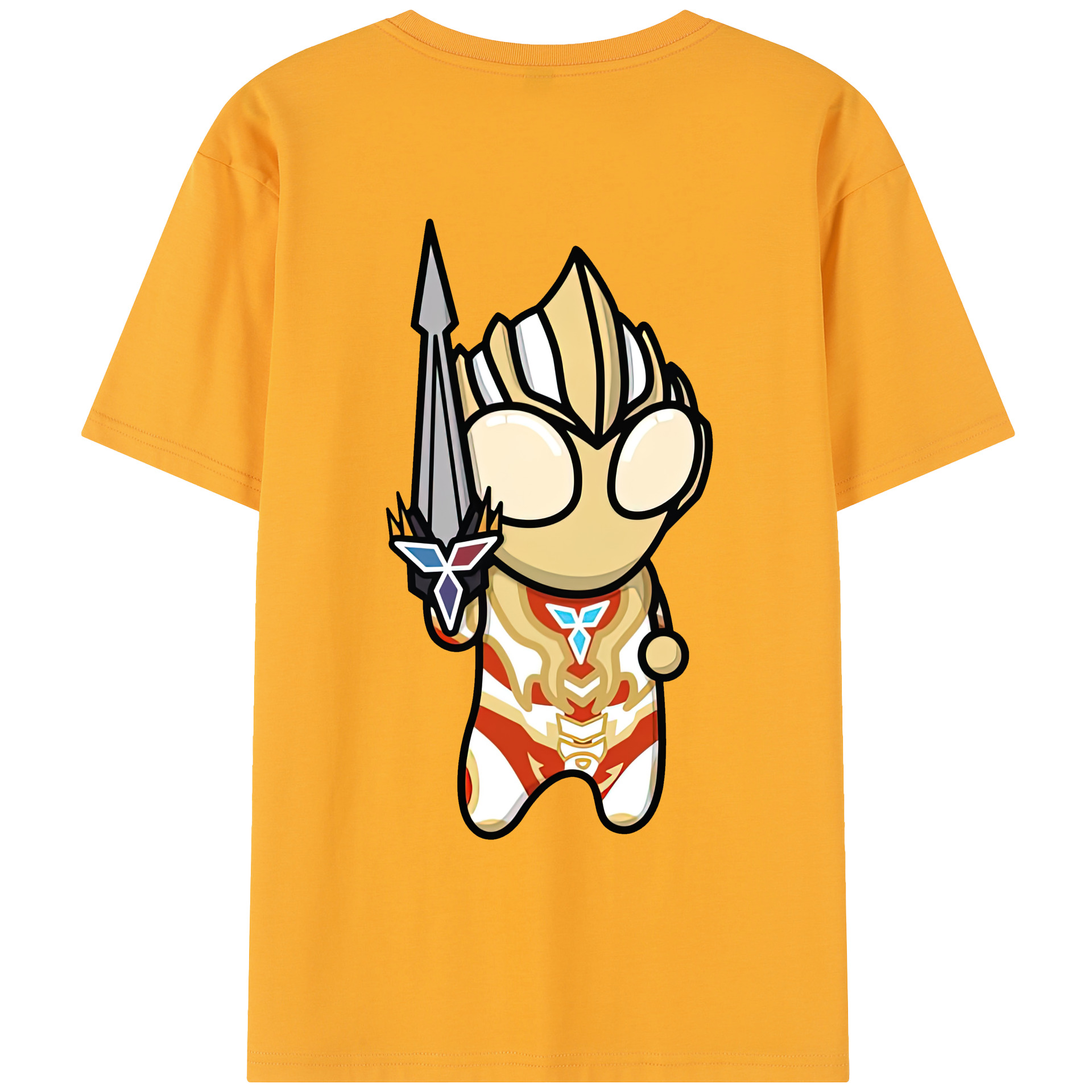 （画像用） ウルトラマン Ultraman レディース半袖Tシャツ(バックプリント)