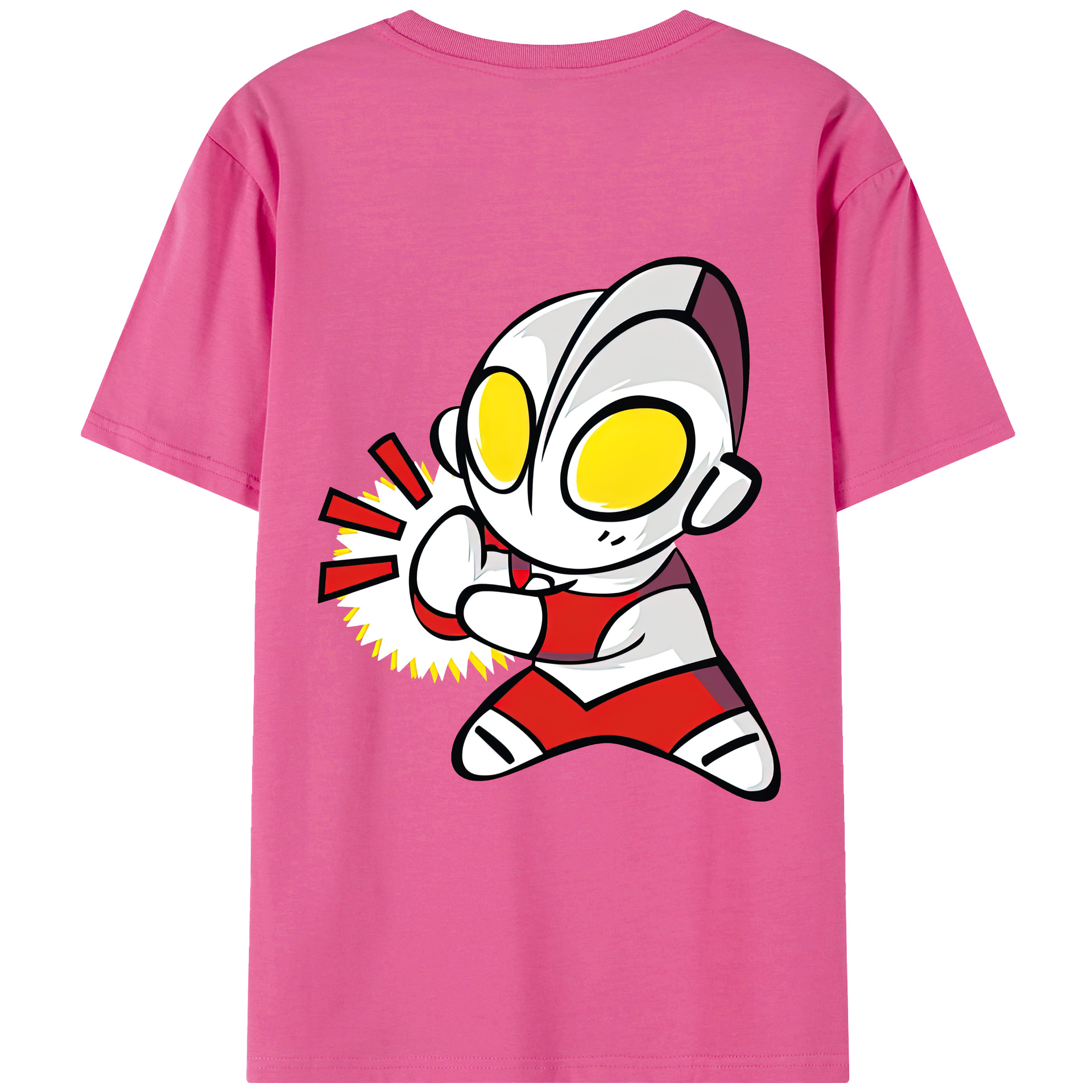 （画像用） ウルトラマン Ultraman レディース半袖Tシャツ(バックプリント)