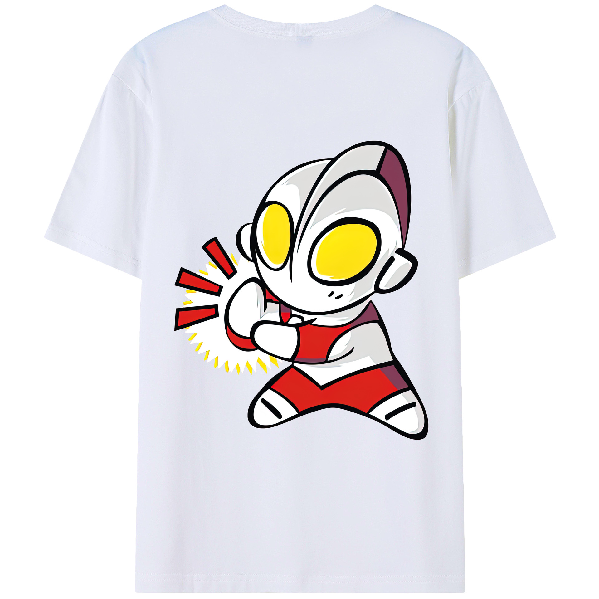 （画像用） ウルトラマン Ultraman レディース半袖Tシャツ(バックプリント)