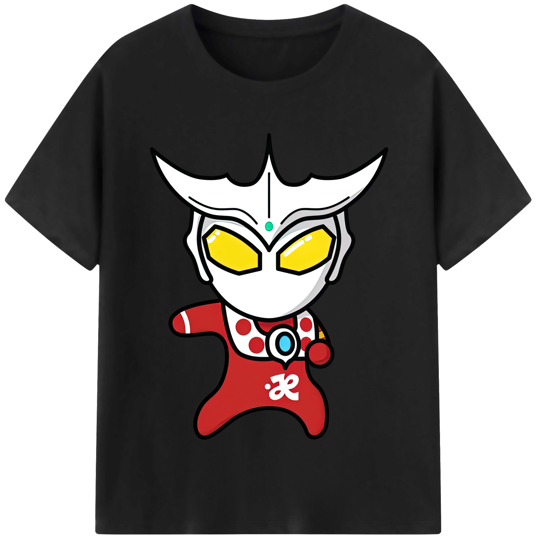 （画像用） ウルトラマン Ultraman レディースカジュアルプリントTシャツ（綿100％）