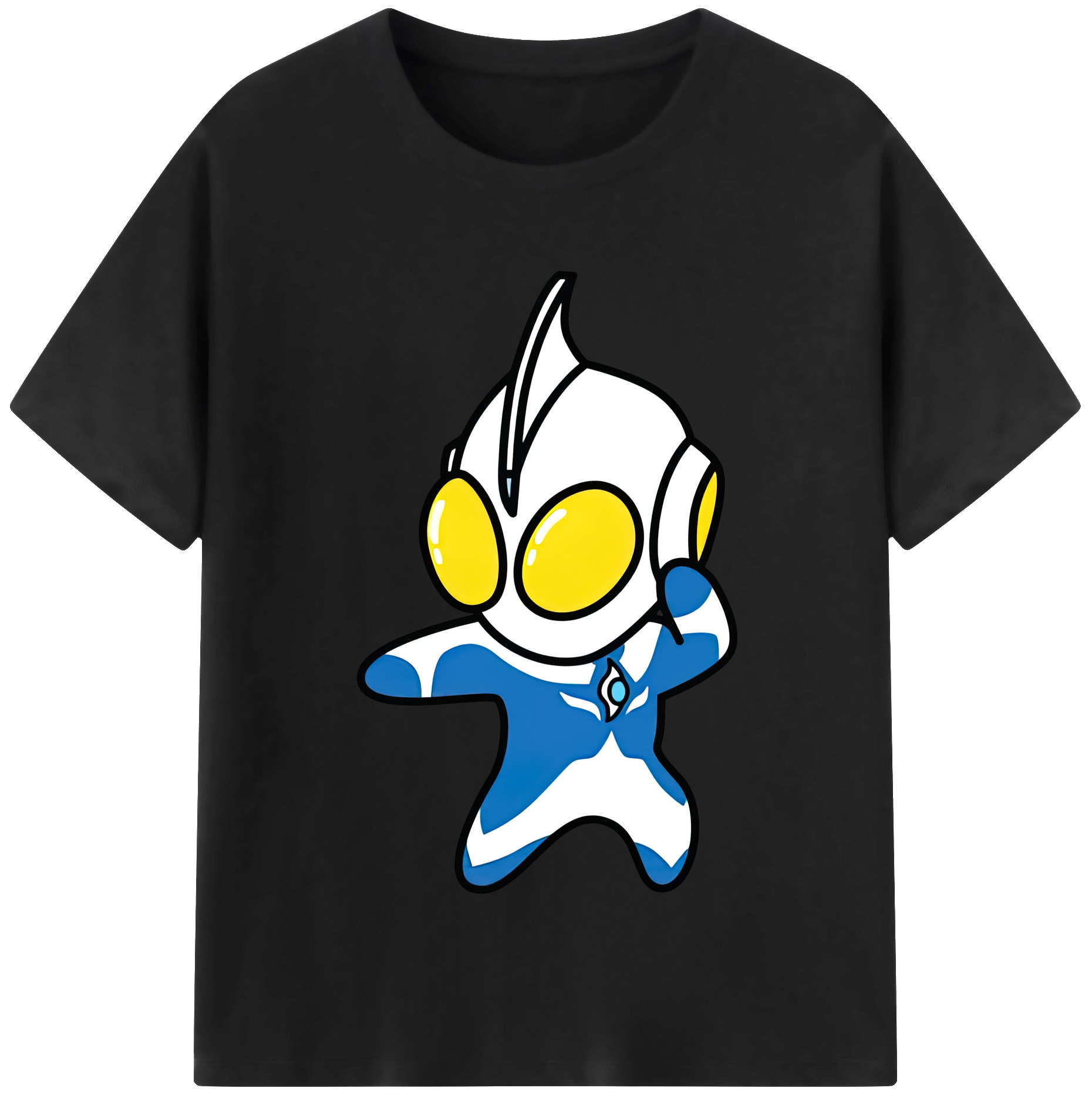 （画像用） ウルトラマン Ultraman レディースカジュアルプリントTシャツ（綿100％）