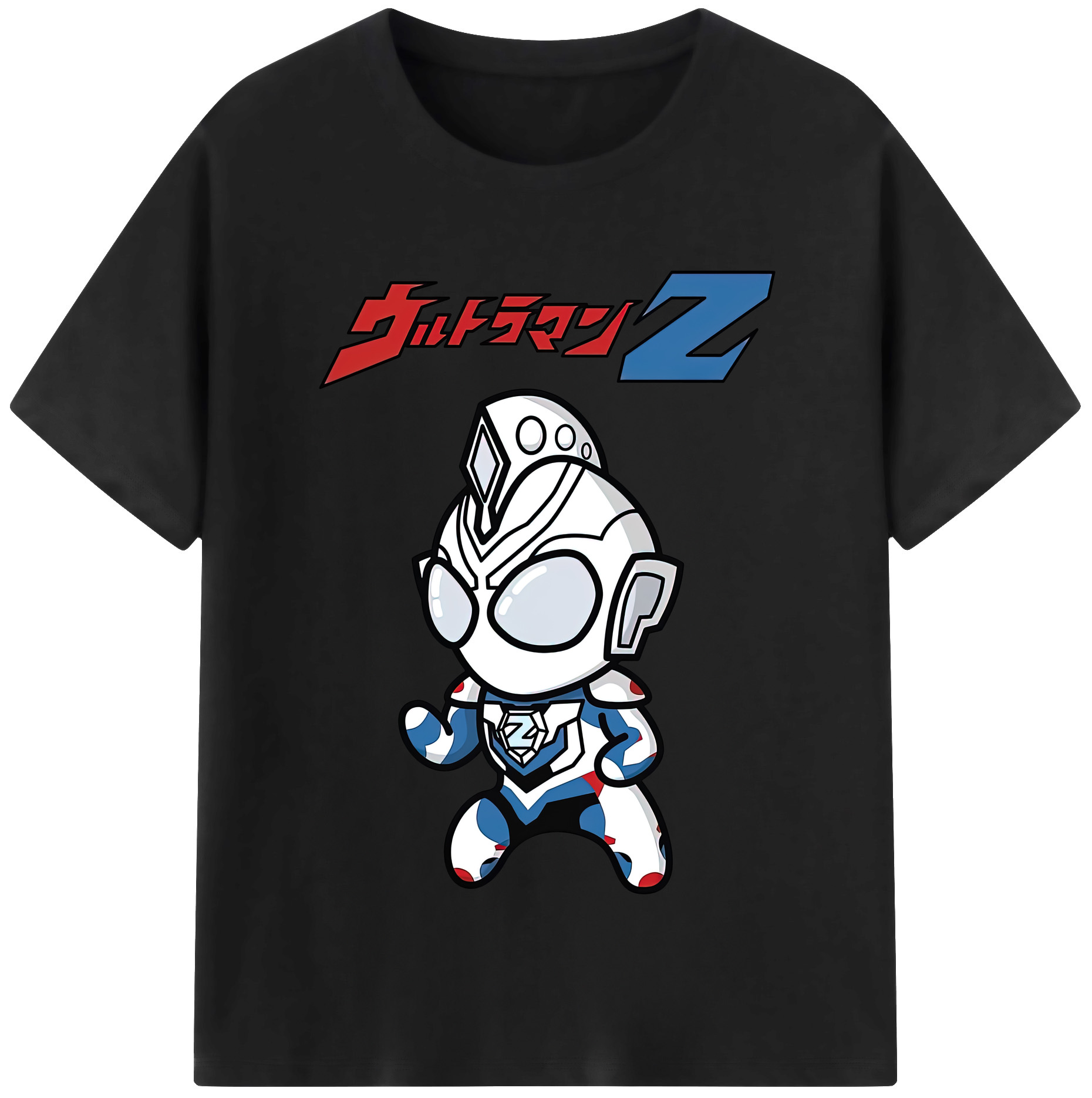 （画像用） ウルトラマン Ultraman レディースカジュアルプリントTシャツ（綿100％）
