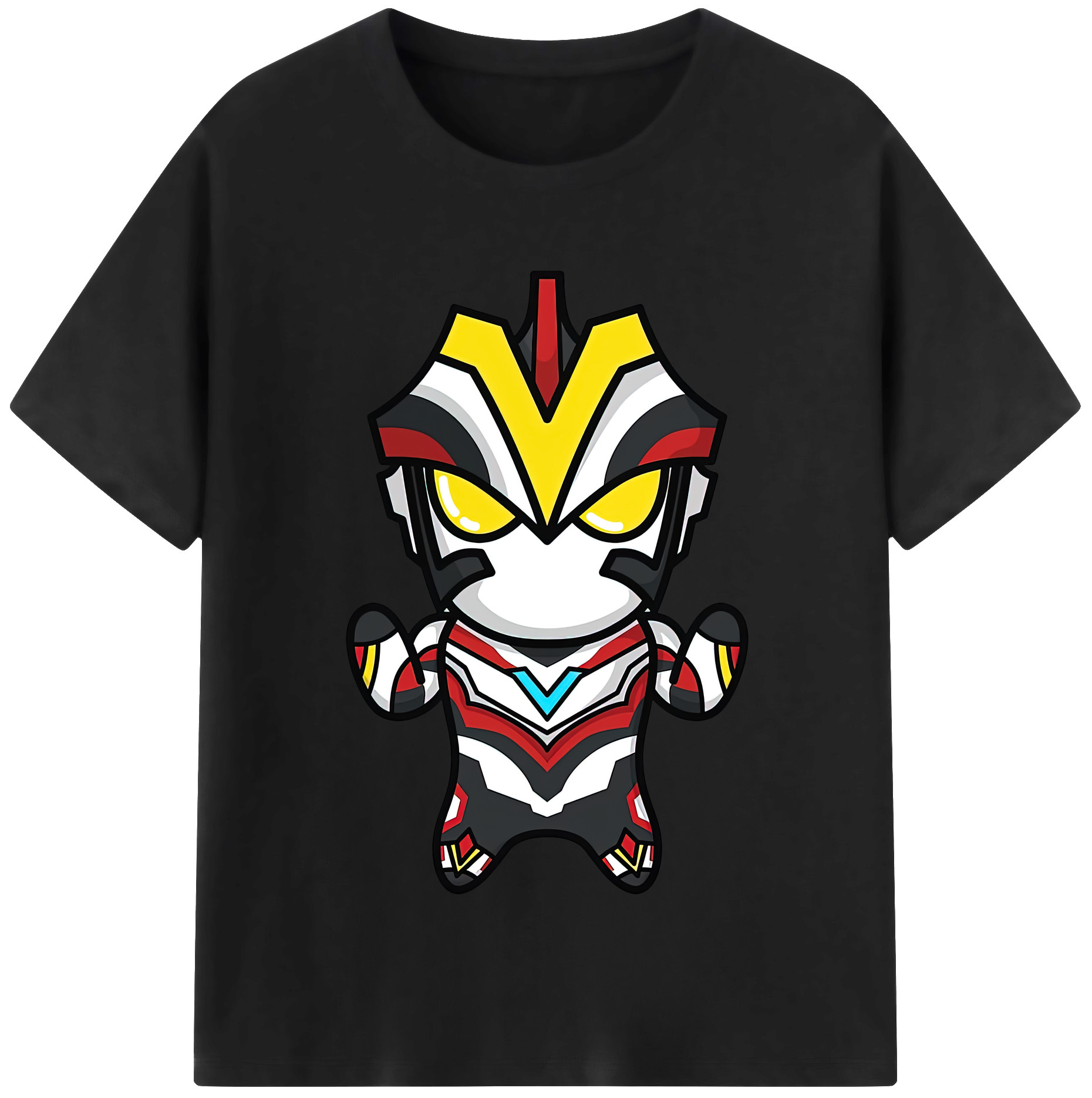 （画像用） ウルトラマン Ultraman レディースカジュアルプリントTシャツ（綿100％）