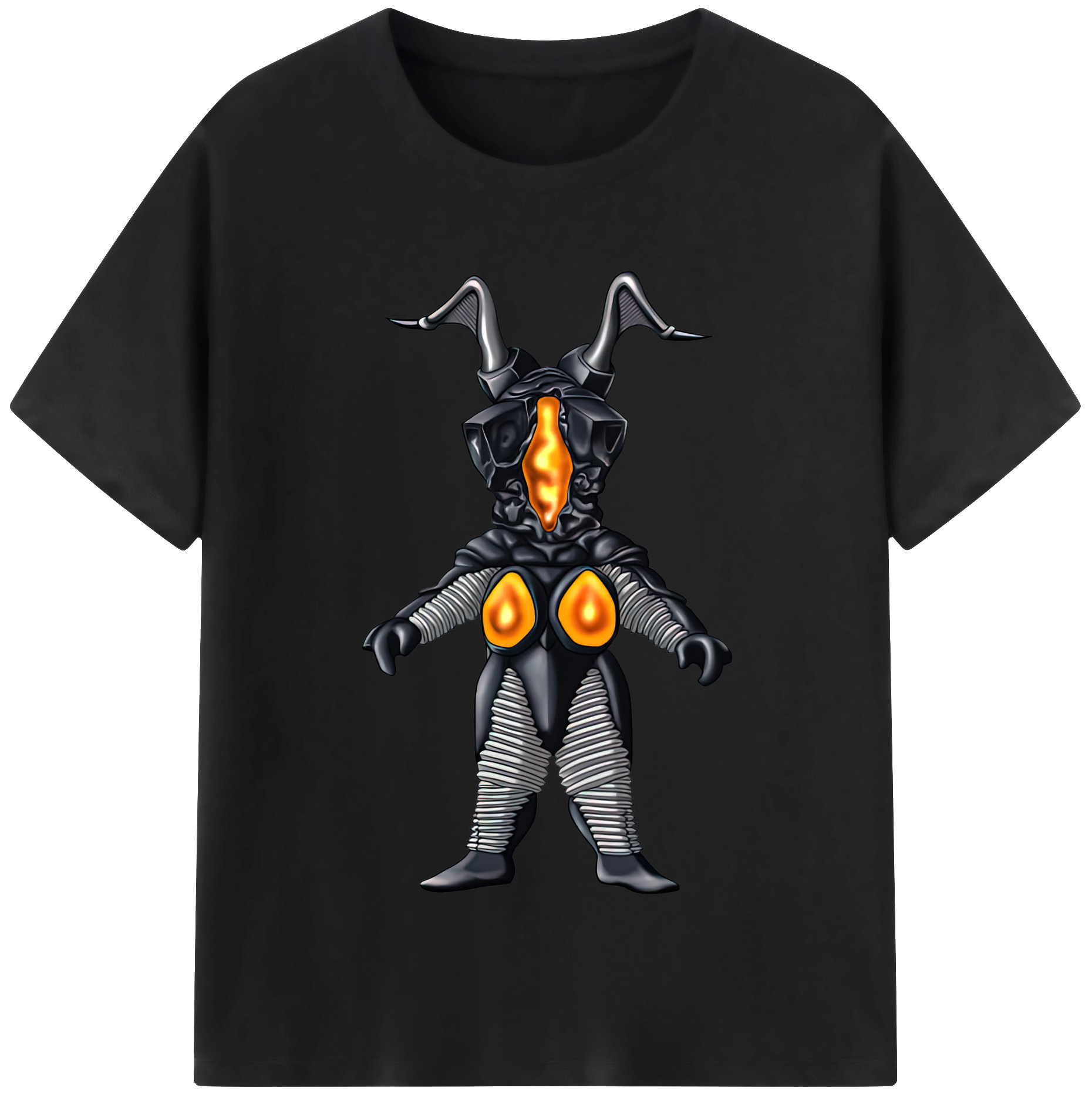 （画像用） ウルトラマン Ultraman レディースカジュアルプリントTシャツ（綿100％）