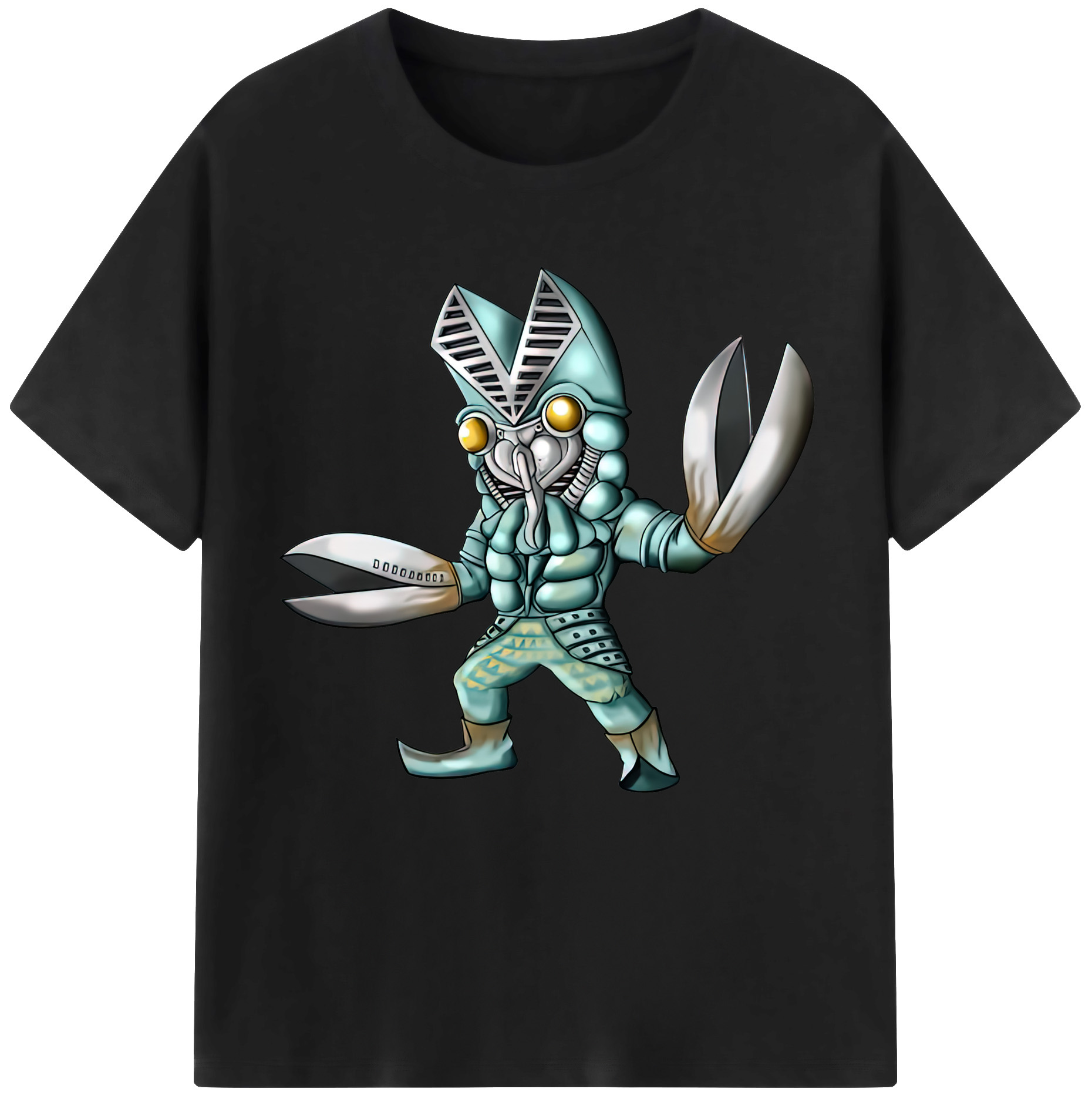 （画像用） ウルトラマン Ultraman レディースカジュアルプリントTシャツ（綿100％）