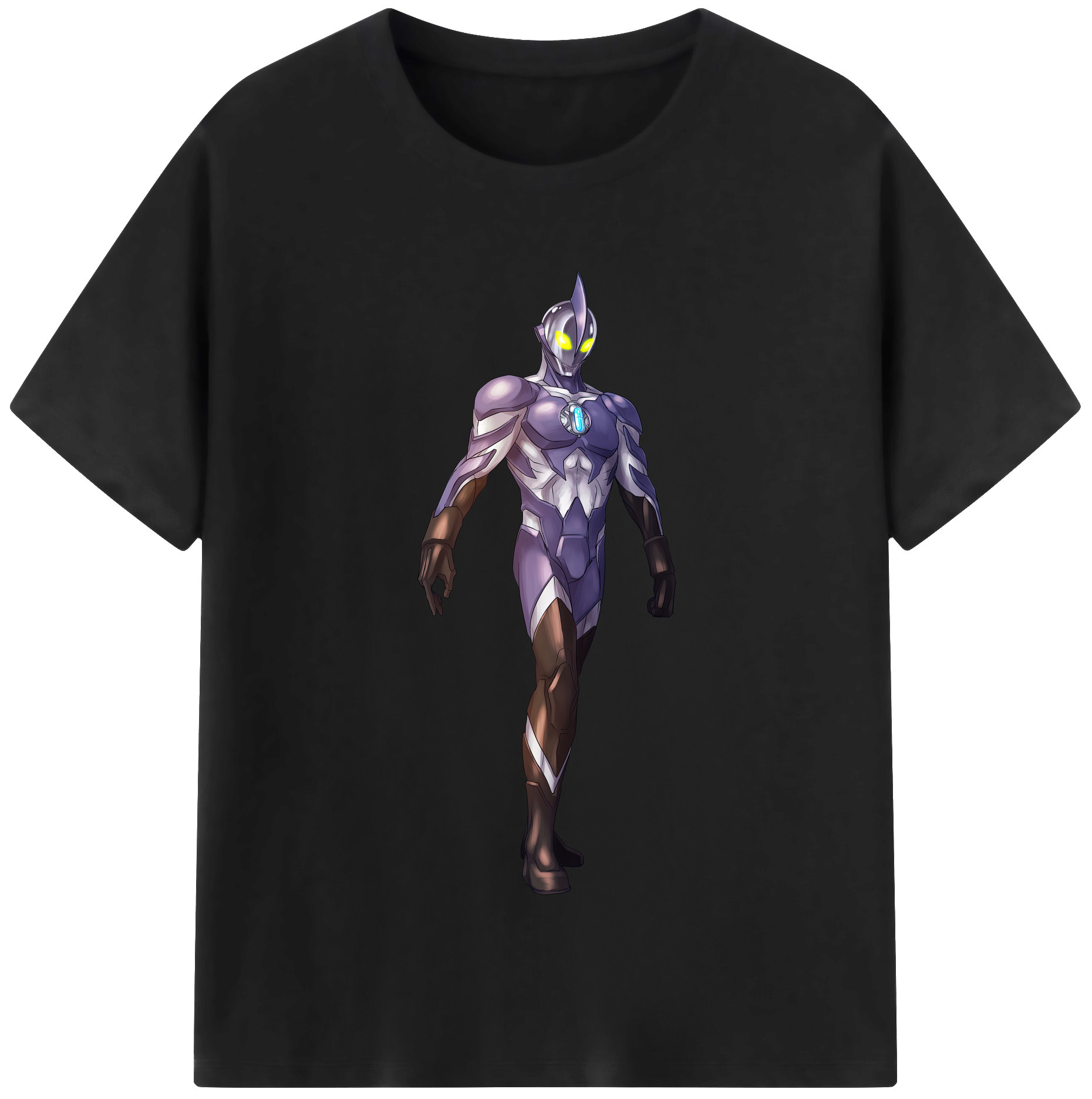 （画像用） ウルトラマン Ultraman レディースカジュアルプリントTシャツ（綿100％）