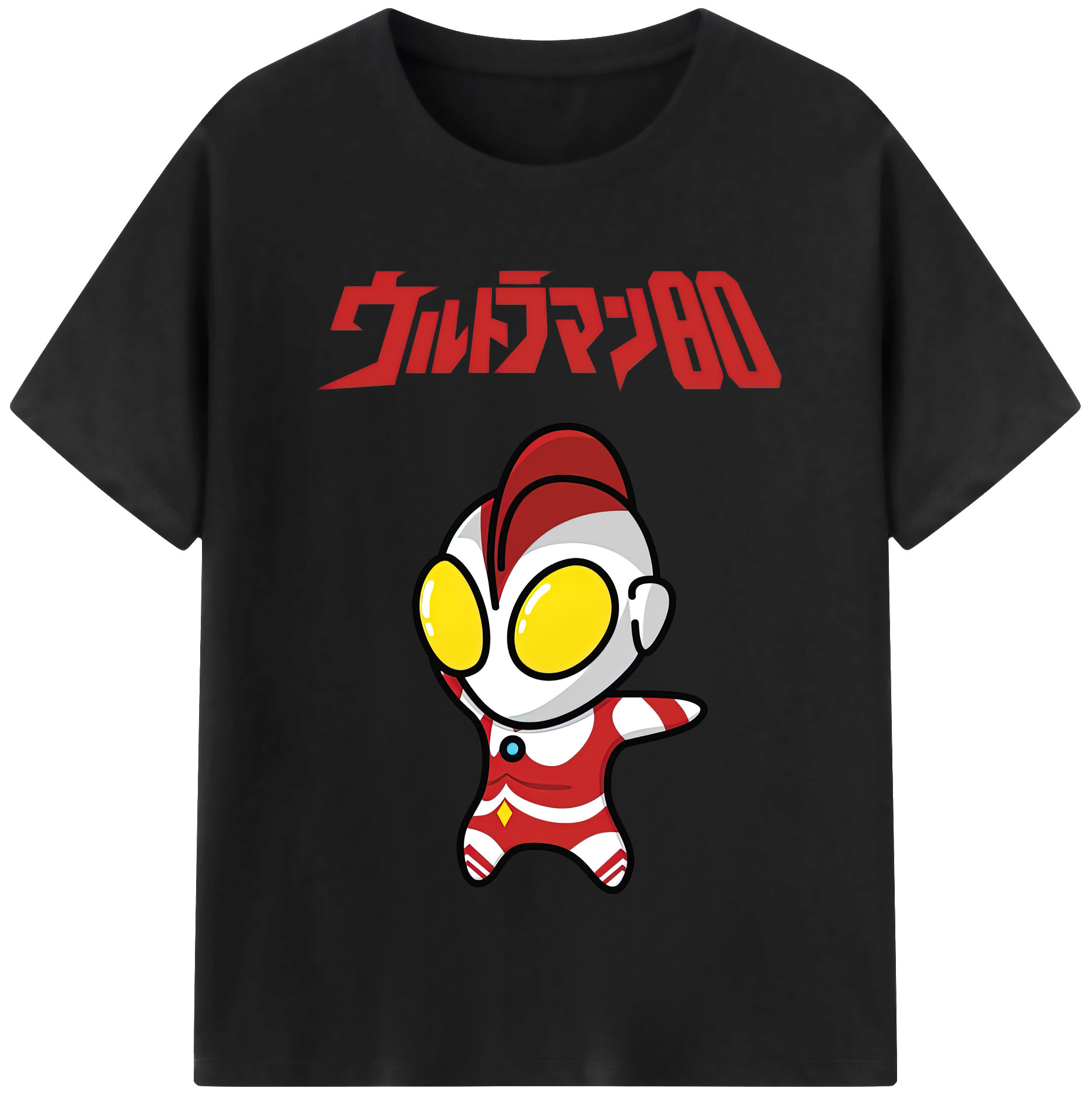 （画像用） ウルトラマン Ultraman レディースカジュアルプリントTシャツ（綿100％）