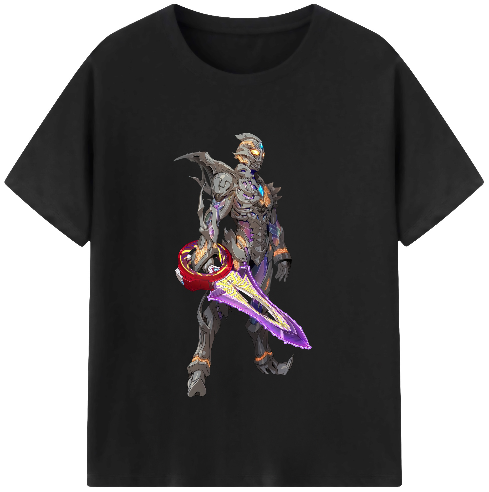 （画像用） ウルトラマン Ultraman レディースカジュアルプリントTシャツ（綿100％）