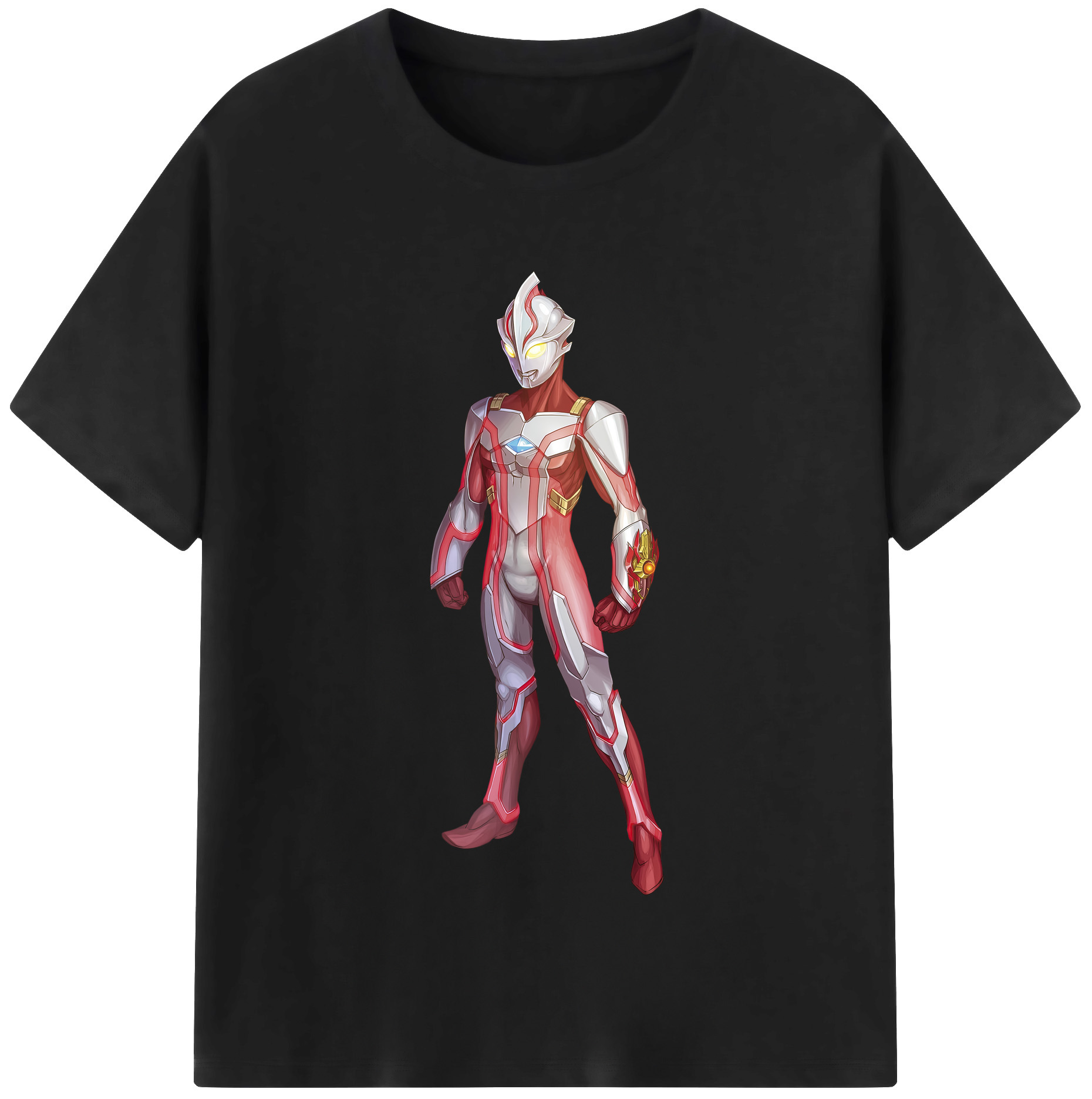 （画像用） ウルトラマン Ultraman レディースカジュアルプリントTシャツ（綿100％）