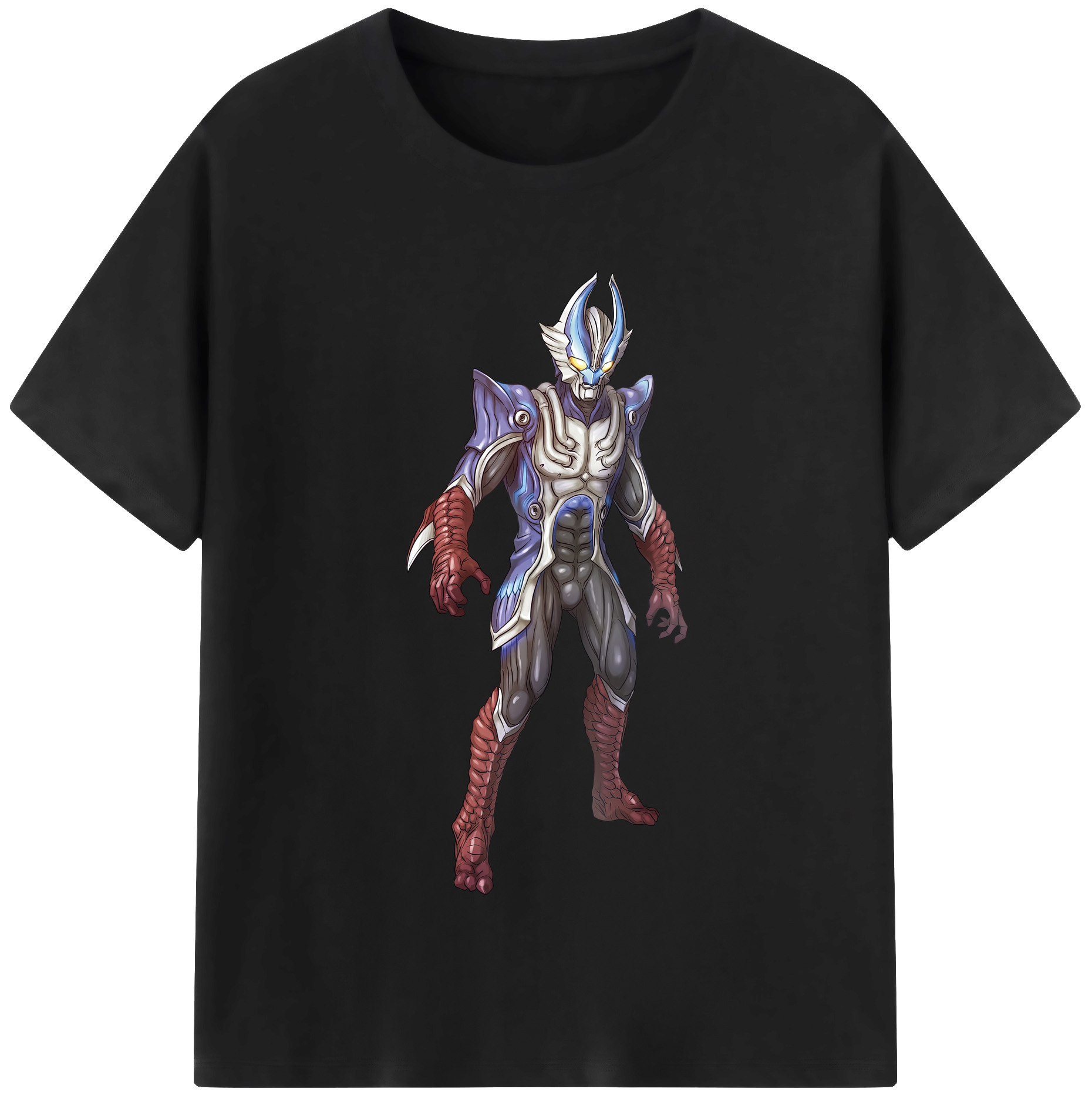 （画像用） ウルトラマン Ultraman レディースカジュアルプリントTシャツ（綿100％）