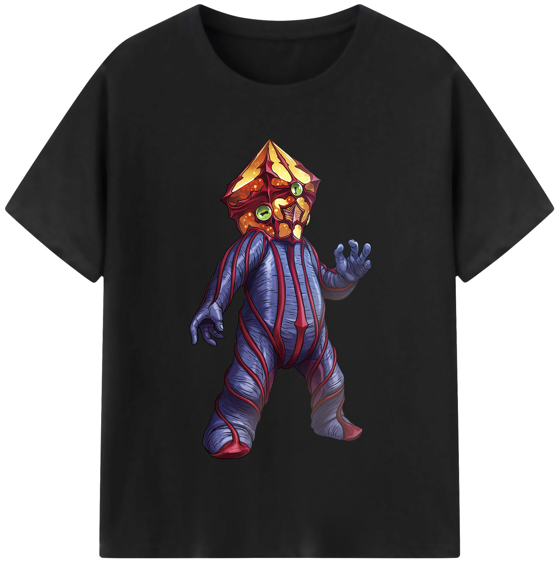 （画像用） ウルトラマン Ultraman レディースカジュアルプリントTシャツ（綿100％）
