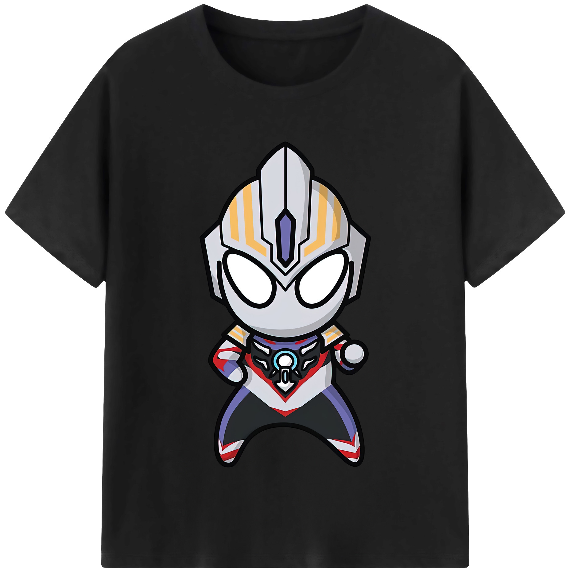 （画像用） ウルトラマン Ultraman レディースカジュアルプリントTシャツ（綿100％）