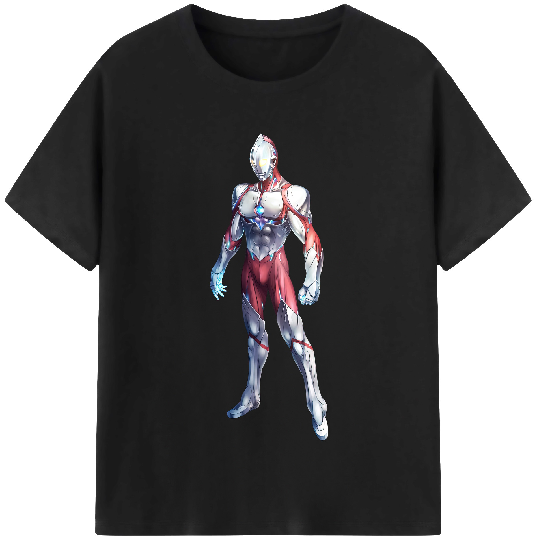 （画像用） ウルトラマン Ultraman レディースカジュアルプリントTシャツ（綿100％）