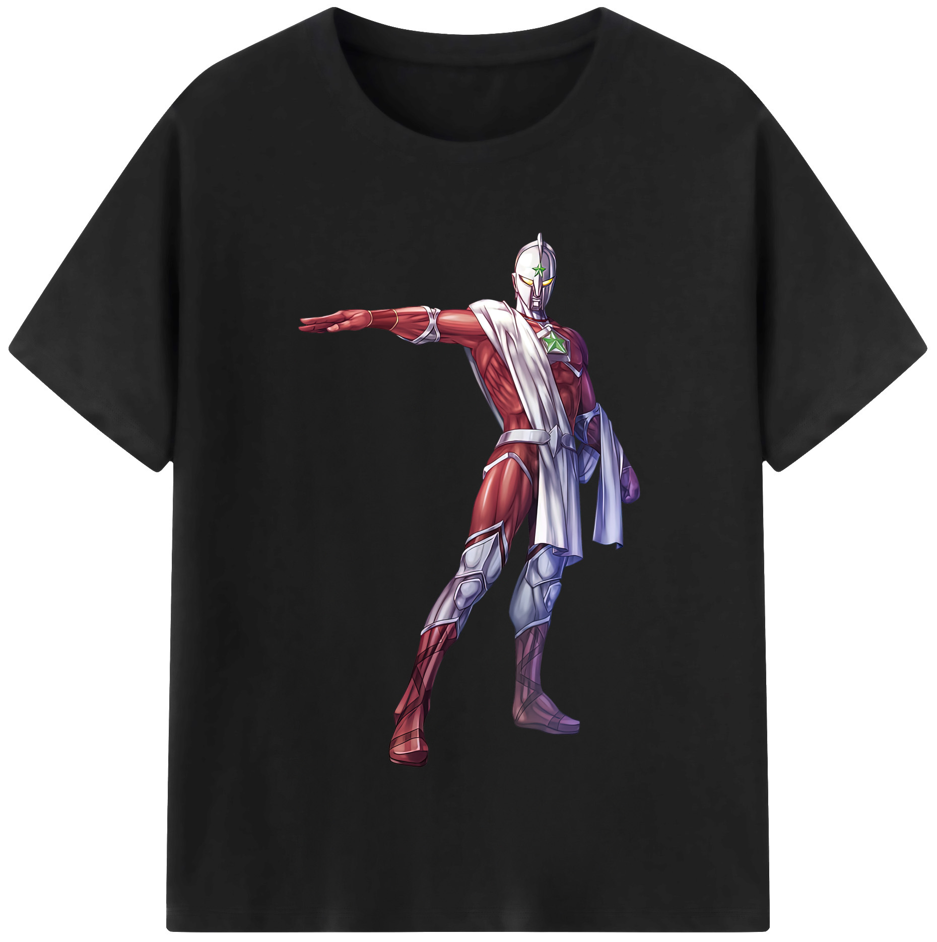 （画像用） ウルトラマン Ultraman レディースカジュアルプリントTシャツ（綿100％）